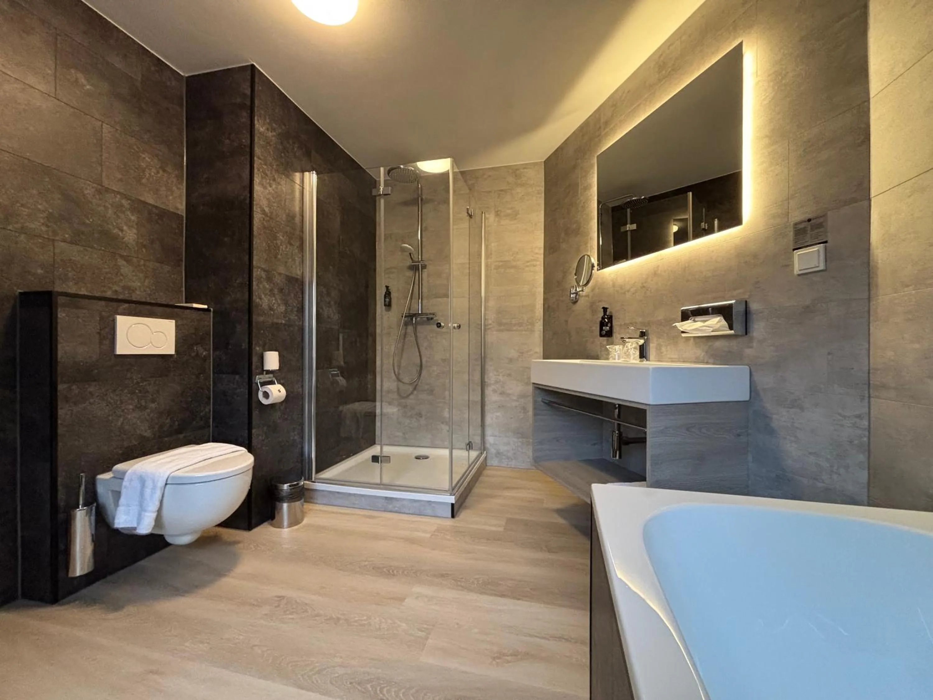 Bathroom in Fletcher Parkhotel Val Monte