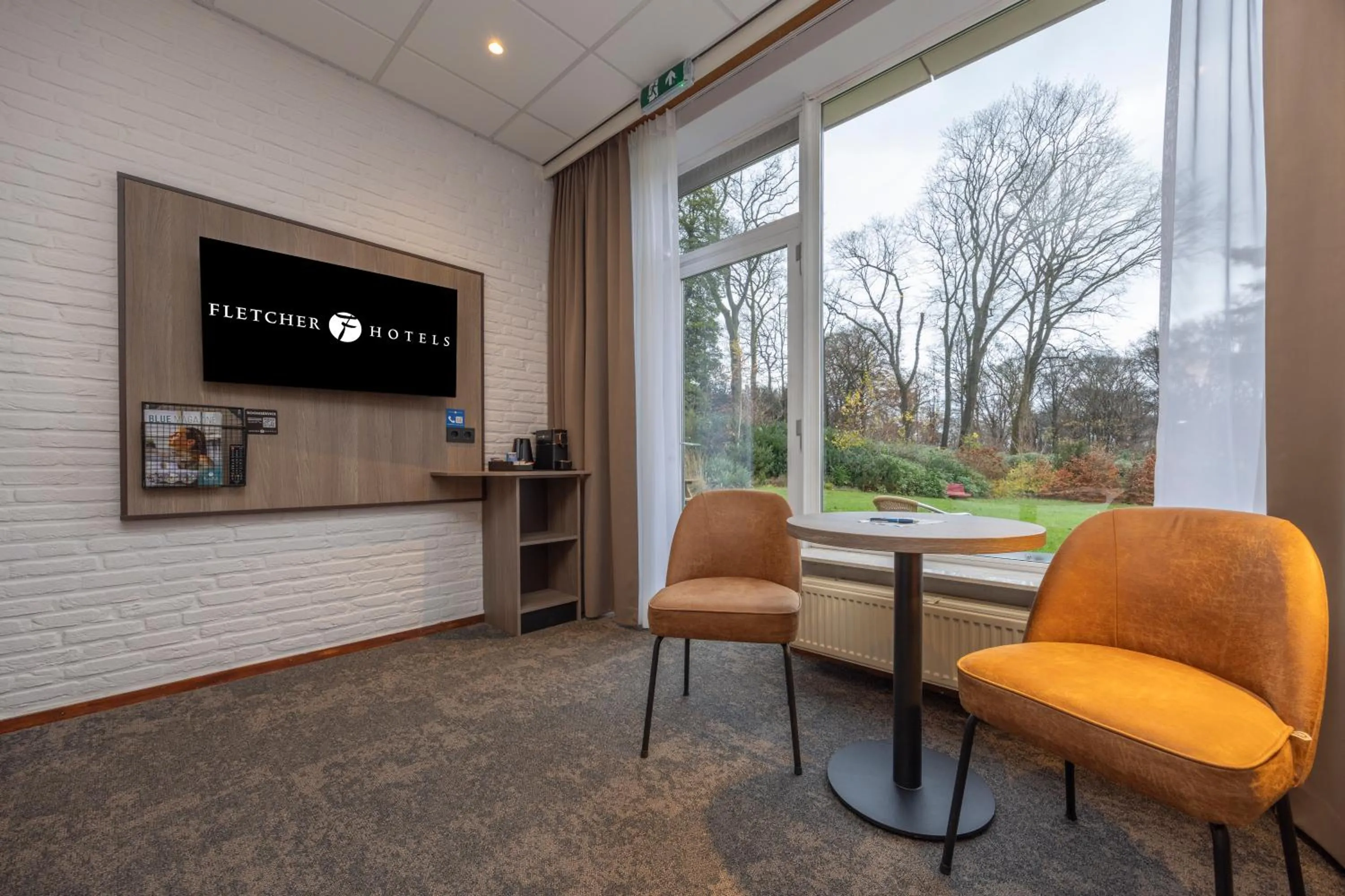 Seating area in Fletcher Parkhotel Val Monte