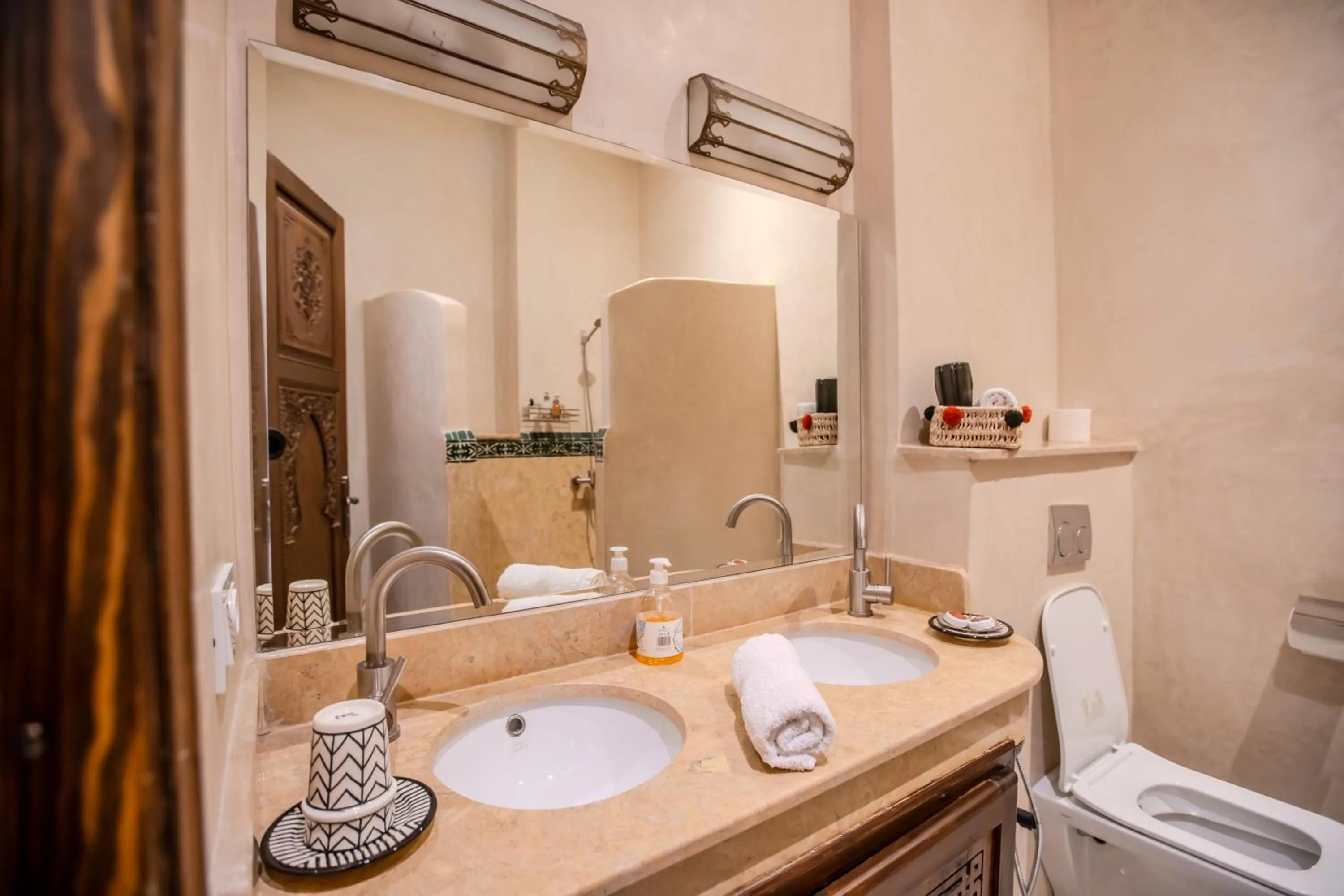 Toilet in Riad Mandana & Spa