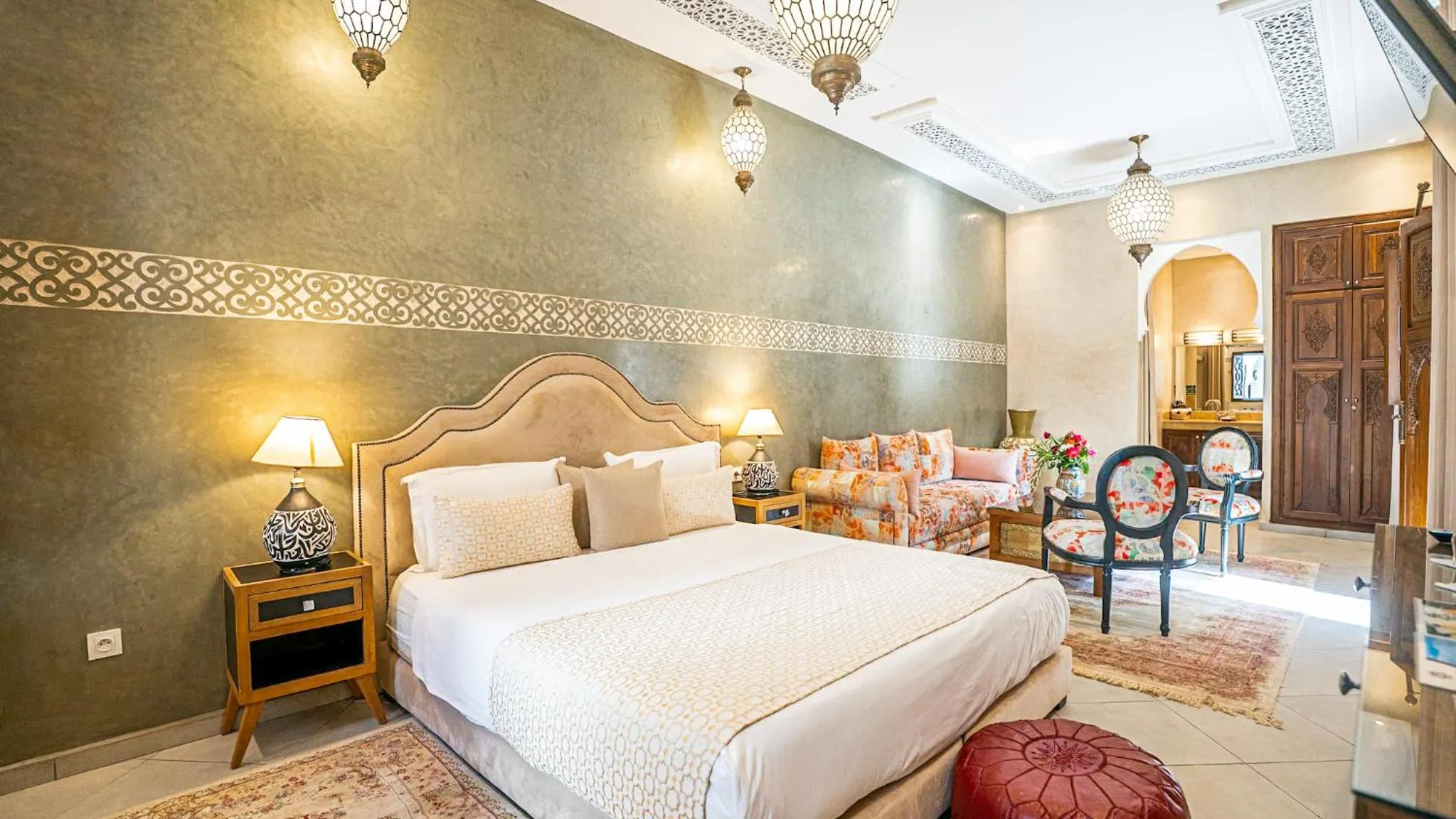 Bedroom, Bed in Riad Mandana & Spa