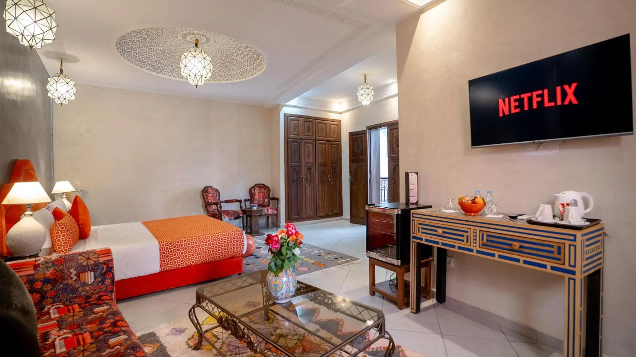 Bedroom, Bed in Riad Mandana & Spa