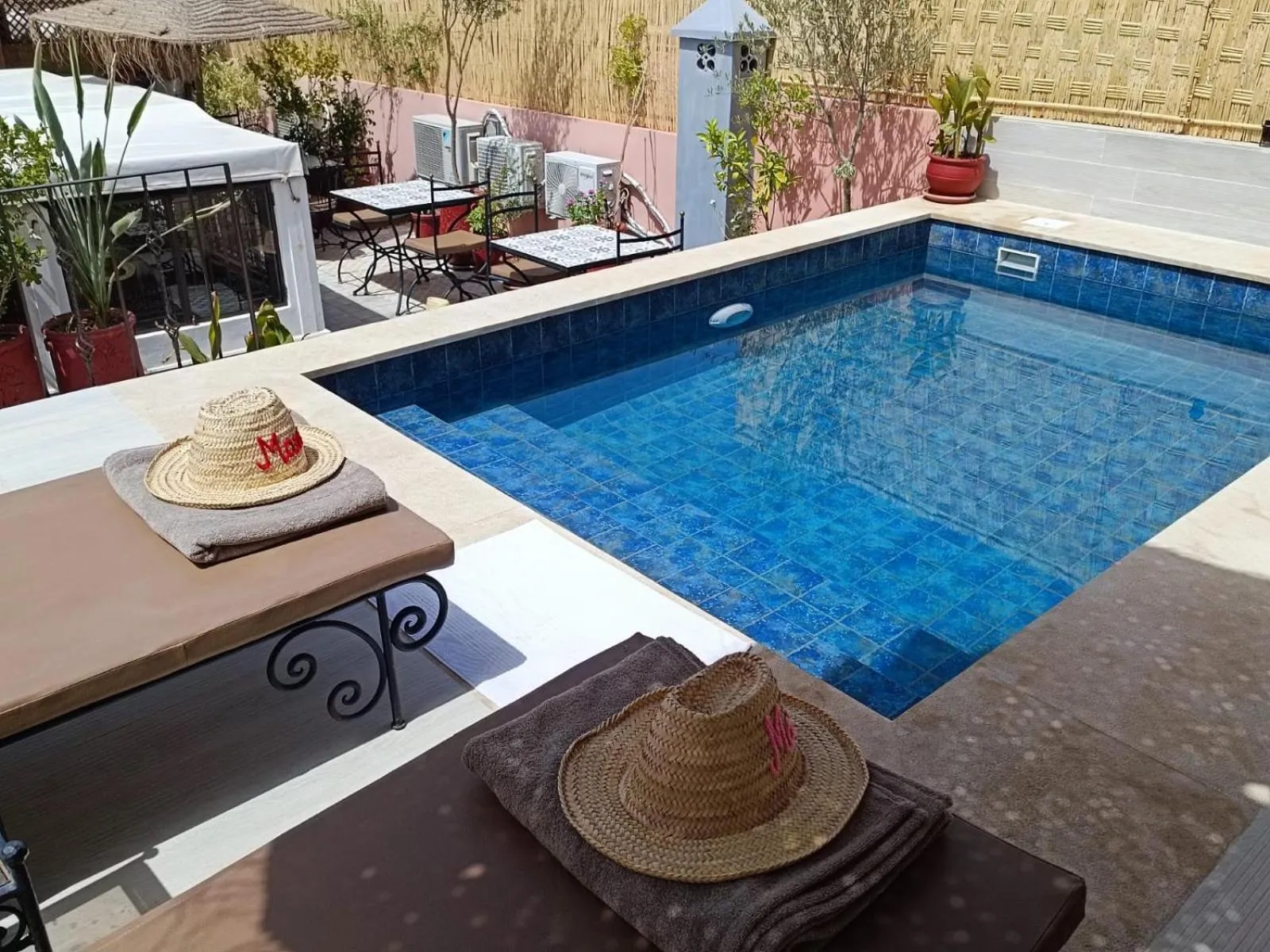 Patio in Riad Mandana & Spa