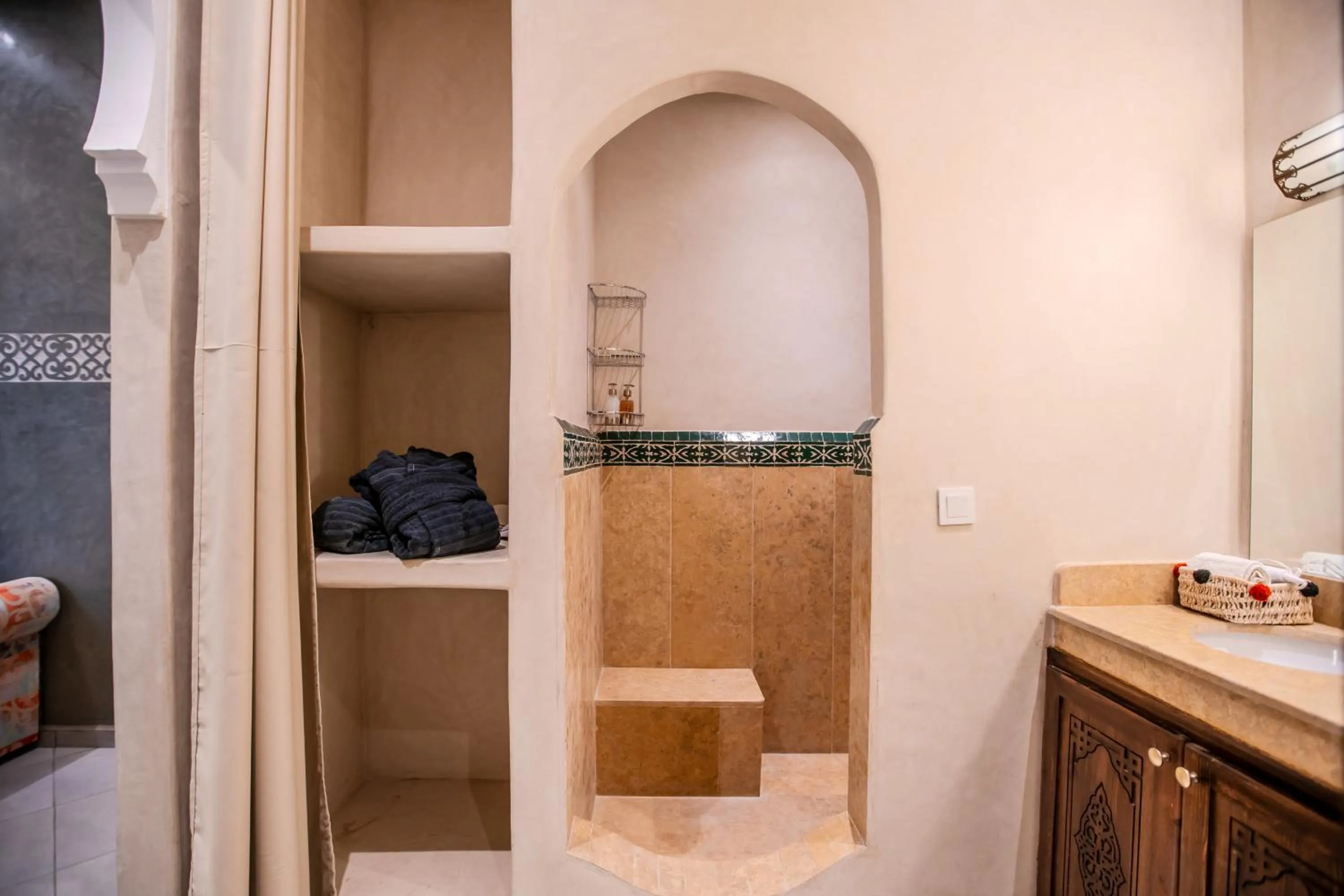 Bathroom in Riad Mandana & Spa