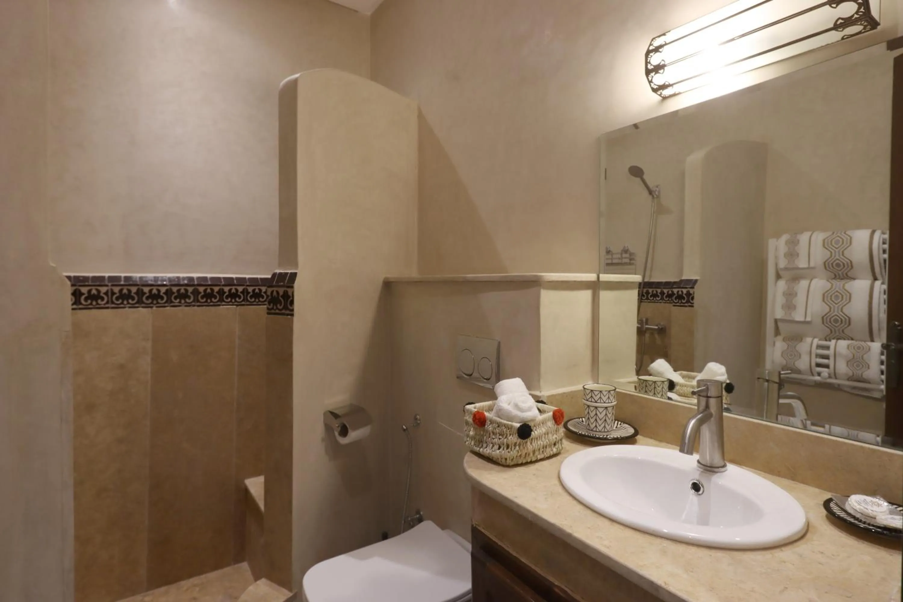 Bathroom in Riad Mandana & Spa