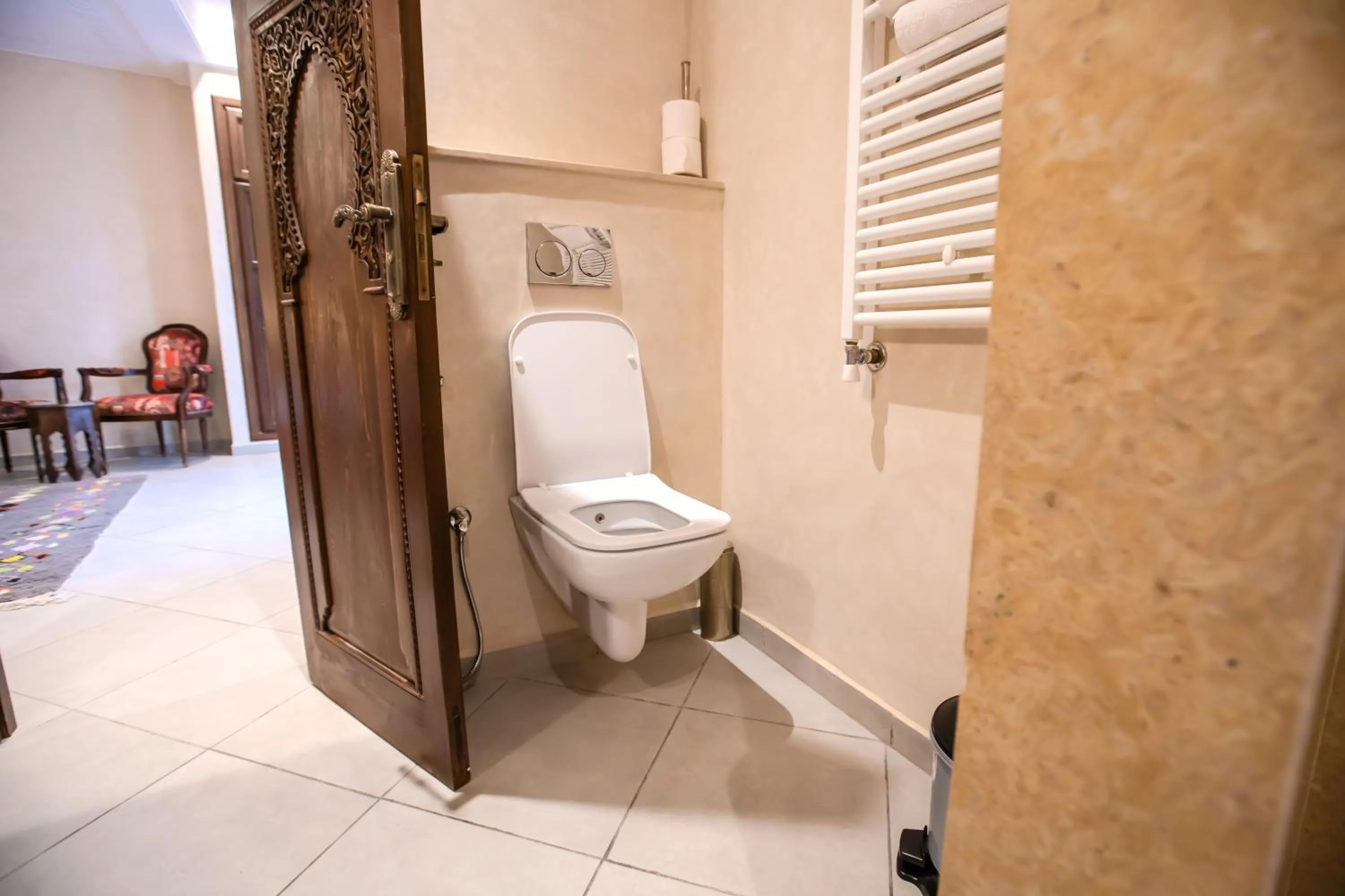 Toilet in Riad Mandana & Spa