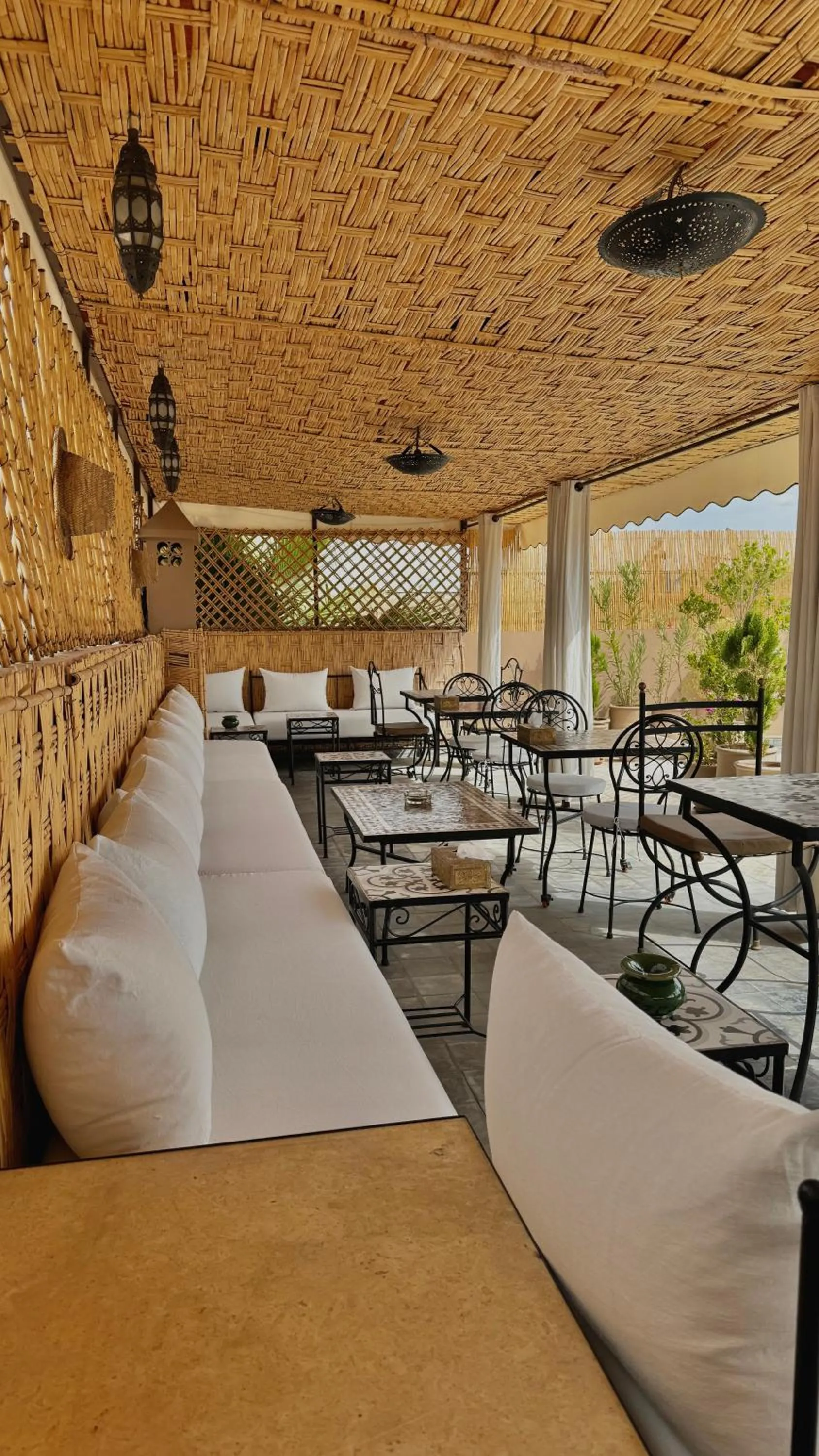 Patio in Riad Mandana & Spa