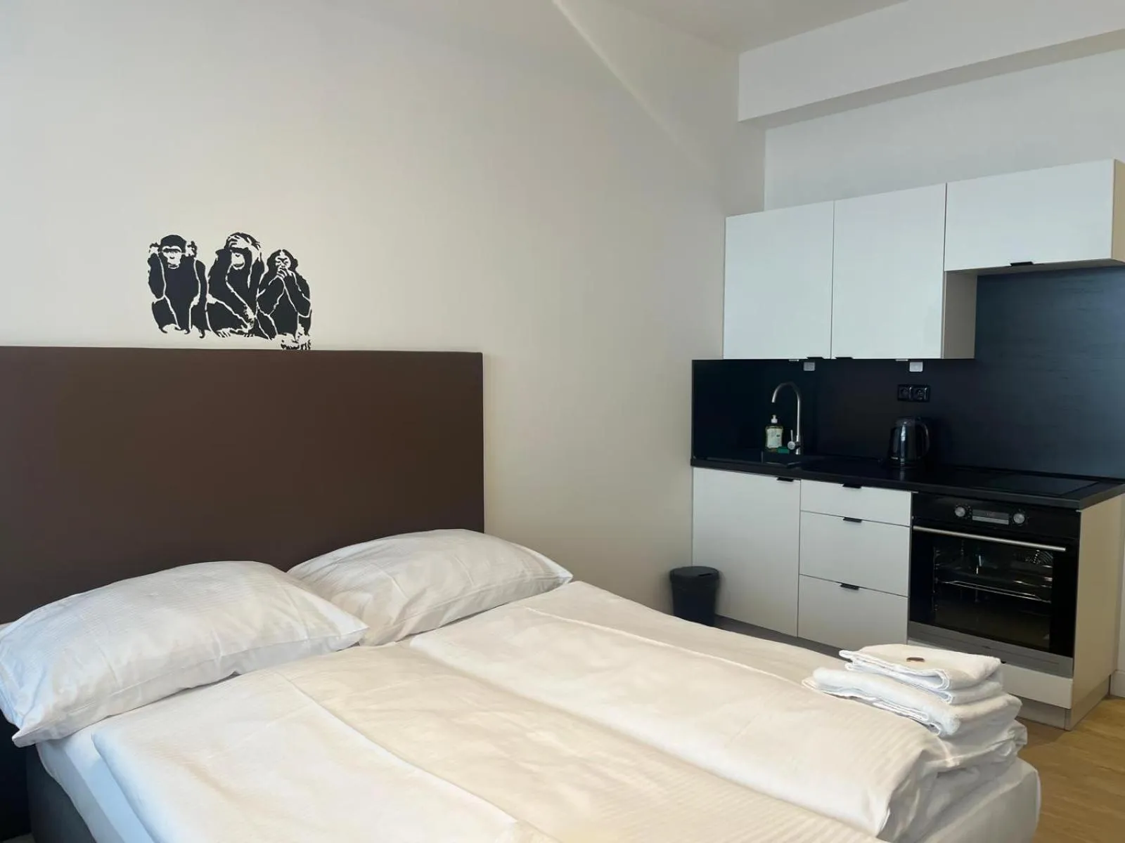 Bed in Post 120 Suites