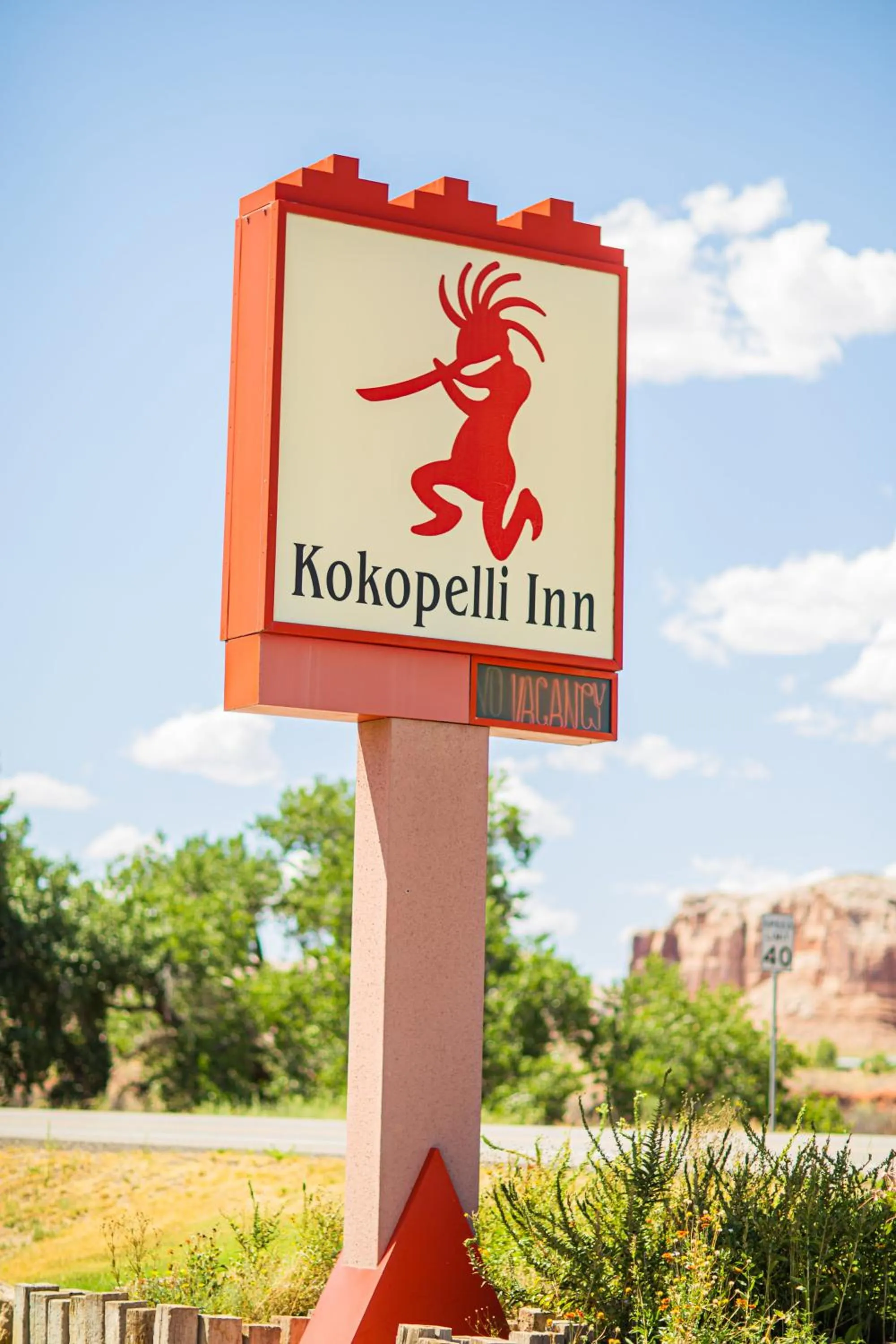 Facade/entrance in Kokopelli Inn