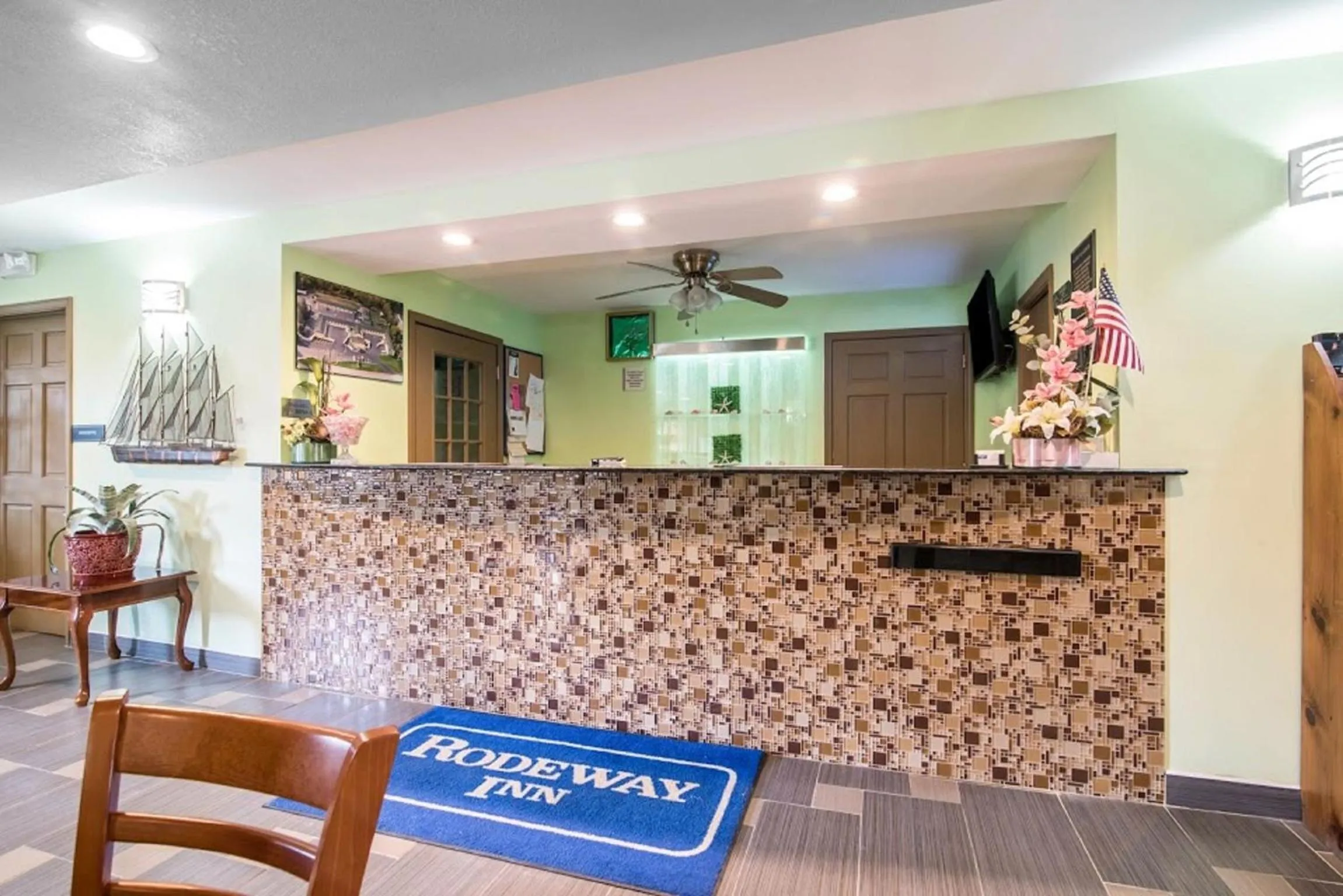 Lobby or reception in Rodeway Inn Towanda