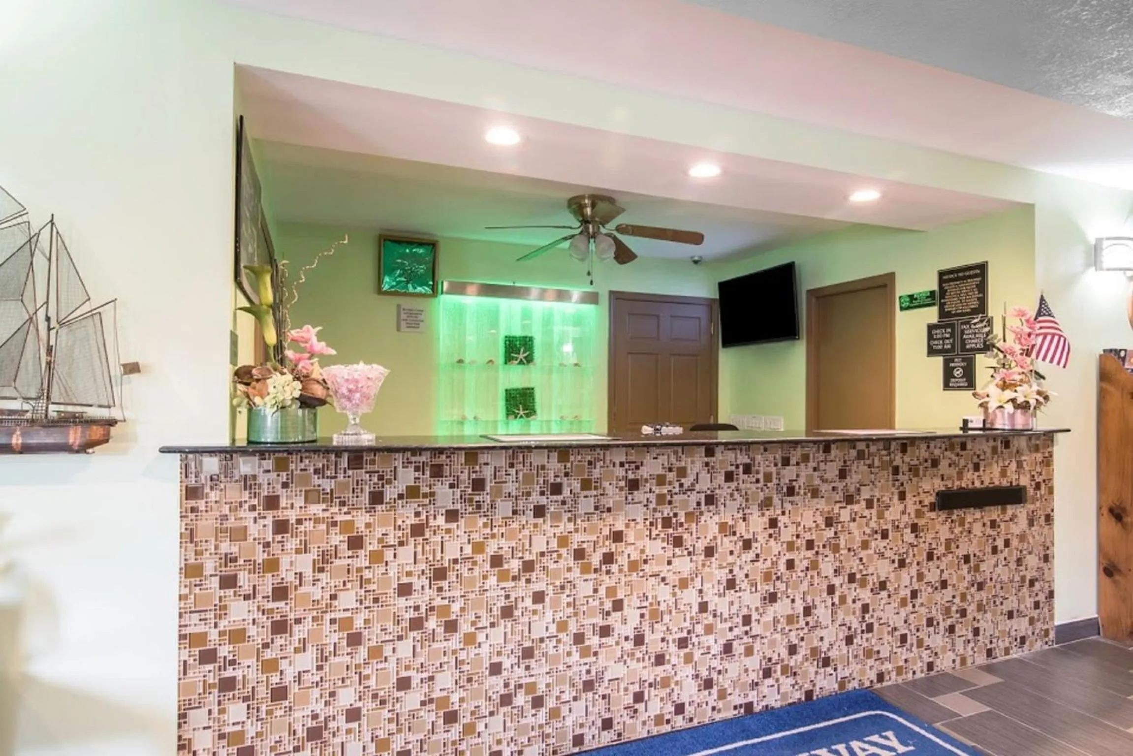 Lobby or reception in Rodeway Inn Towanda