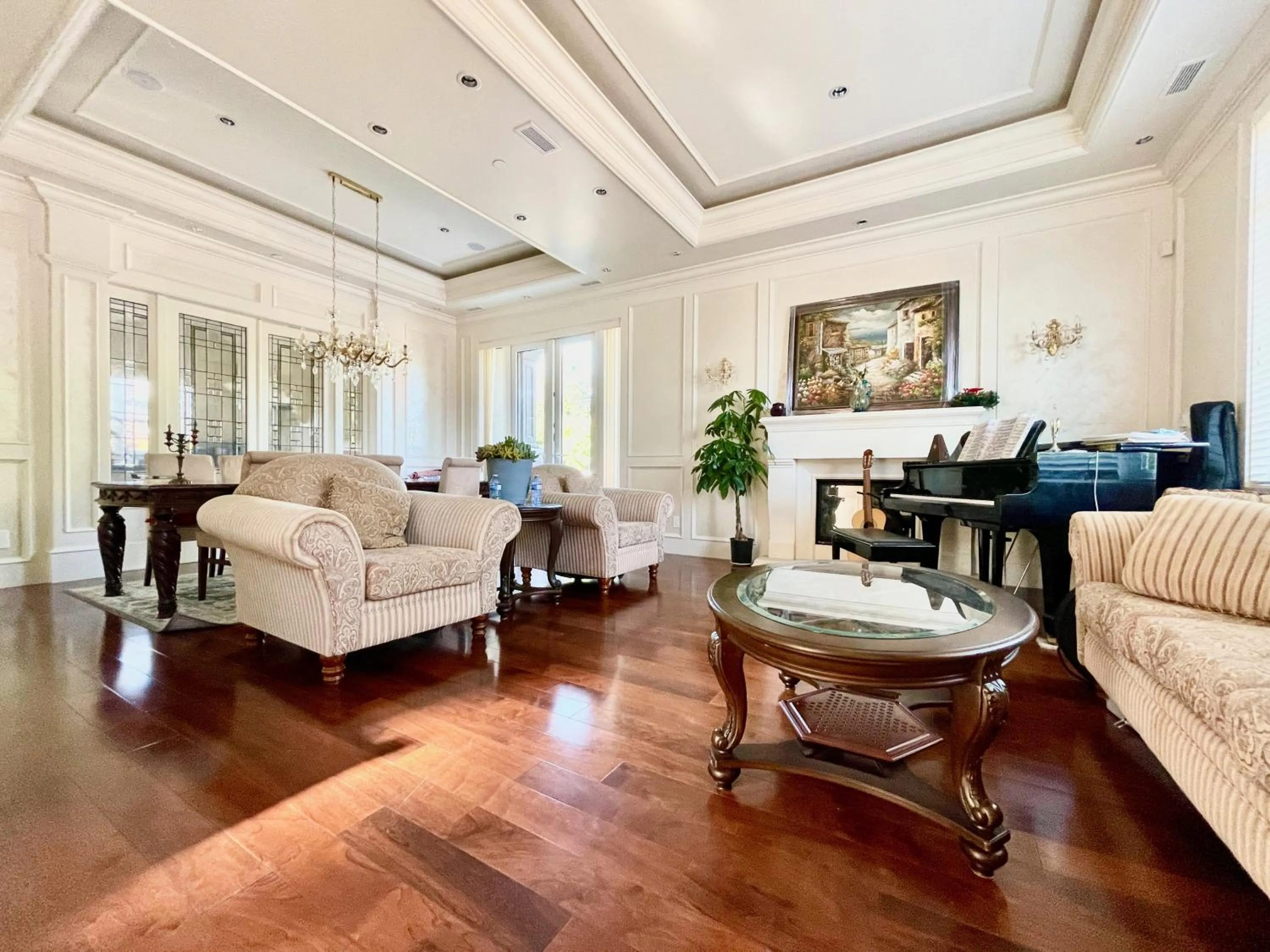 Living room in Vancouver Luxury guesthouse
