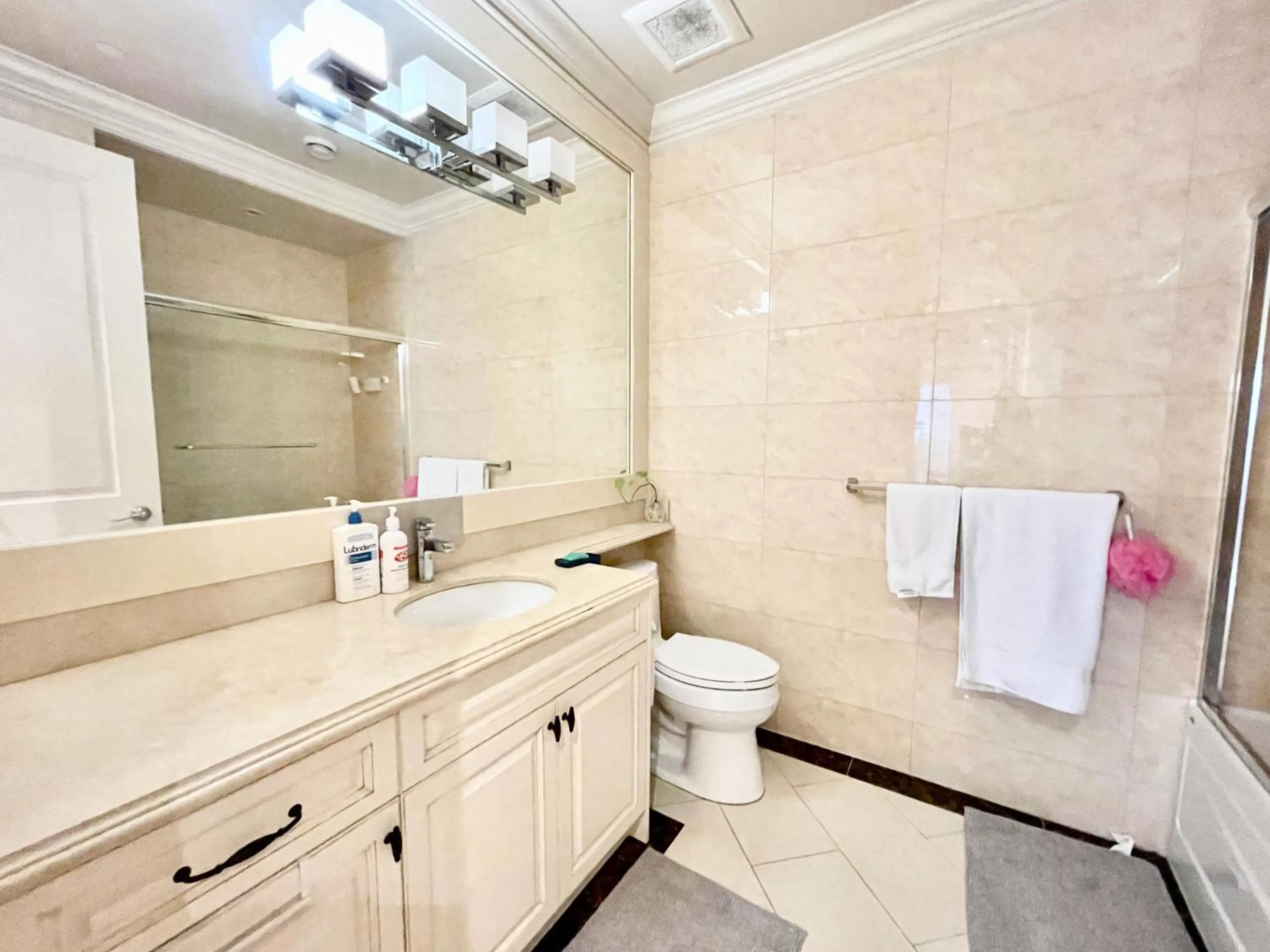 Shower in Vancouver Luxury guesthouse