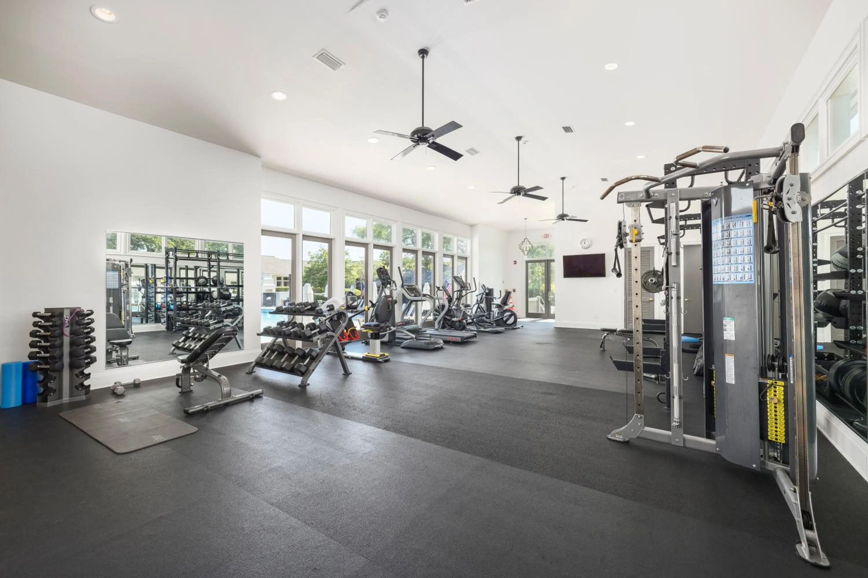 Fitness centre/facilities in Sea Palms Resort