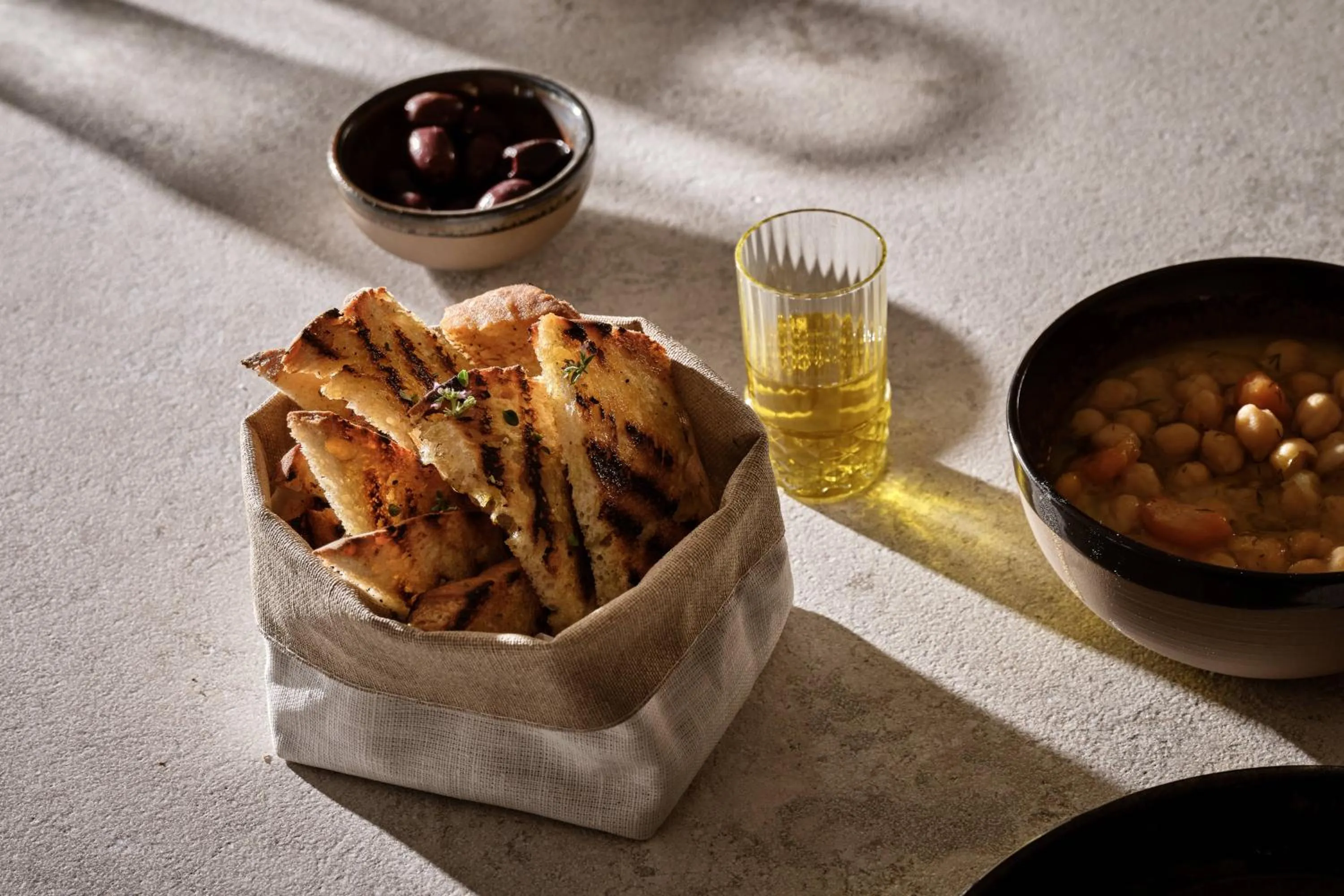 Food in Anemelia Hotel Mykonos