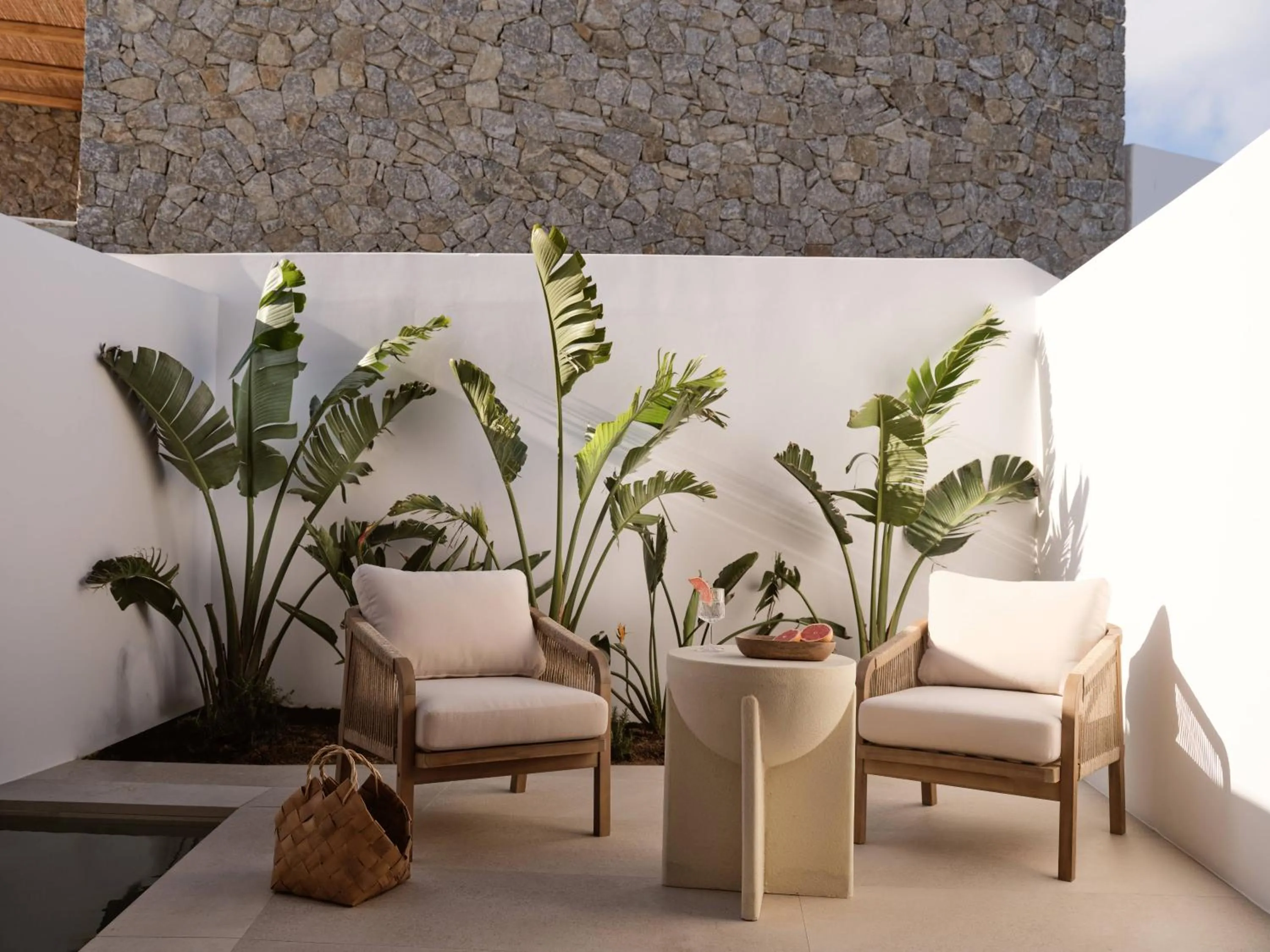 Balcony/Terrace in Anemelia Hotel Mykonos