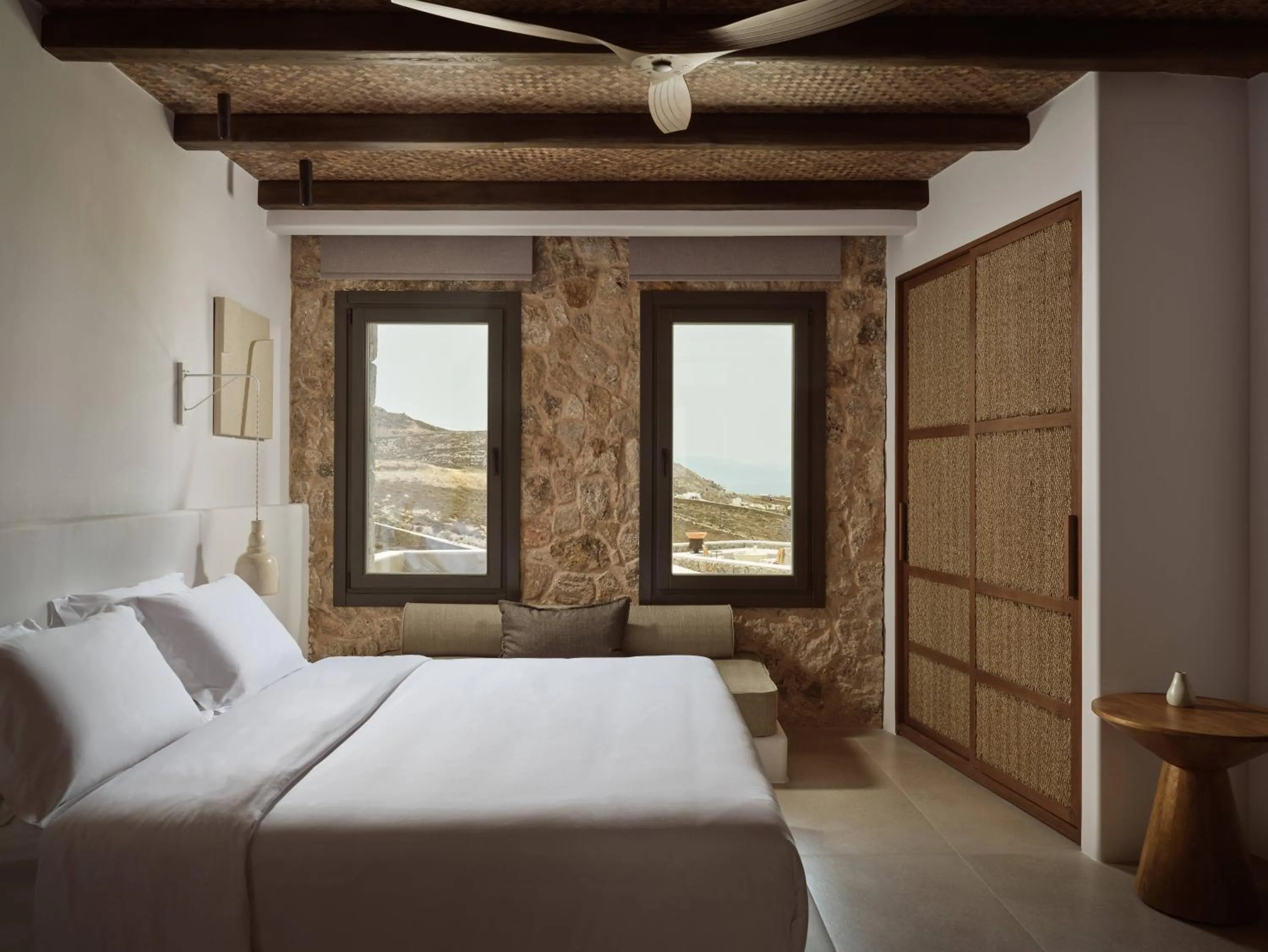 Photo of the whole room, Bed in Anemelia Hotel Mykonos
