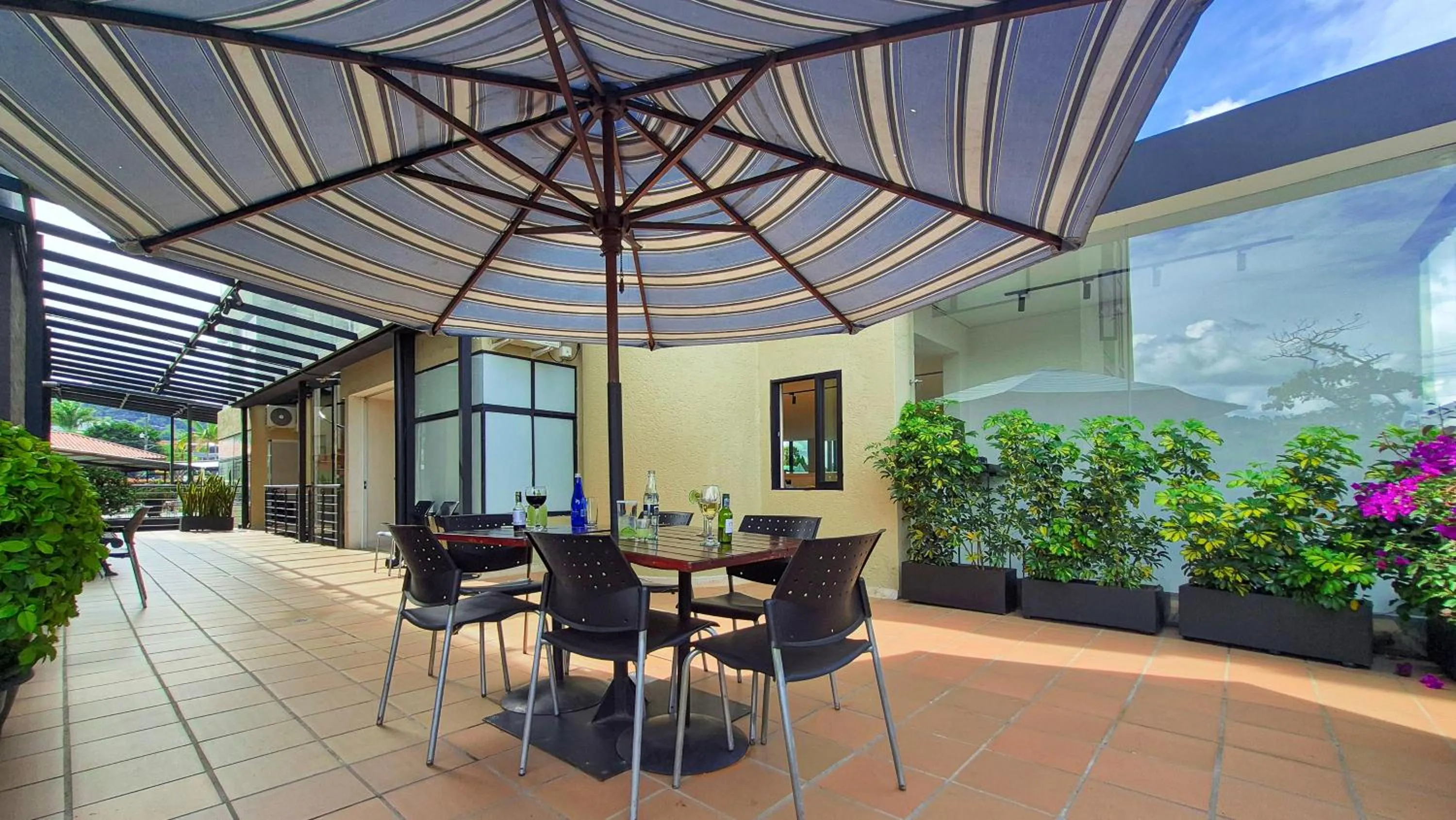 Balcony/Terrace in Hotel Santiago de Arma