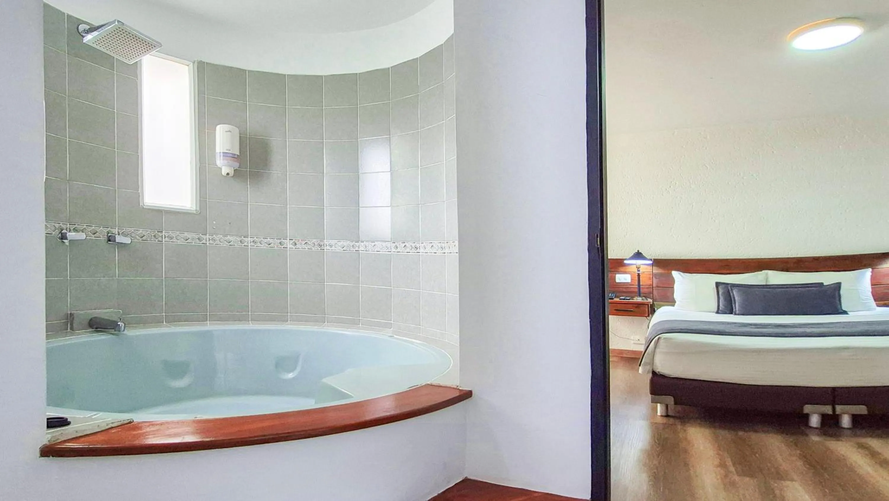 Property building, Bed in Hotel Santiago de Arma