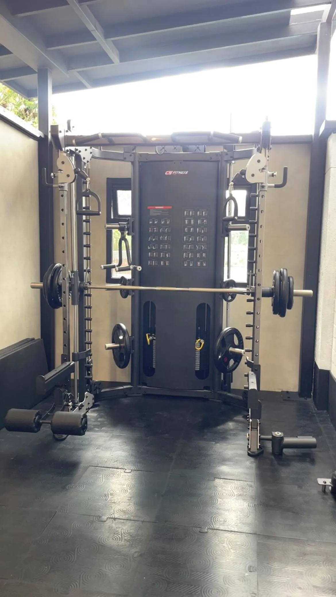 Fitness centre/facilities in Hotel Santiago de Arma