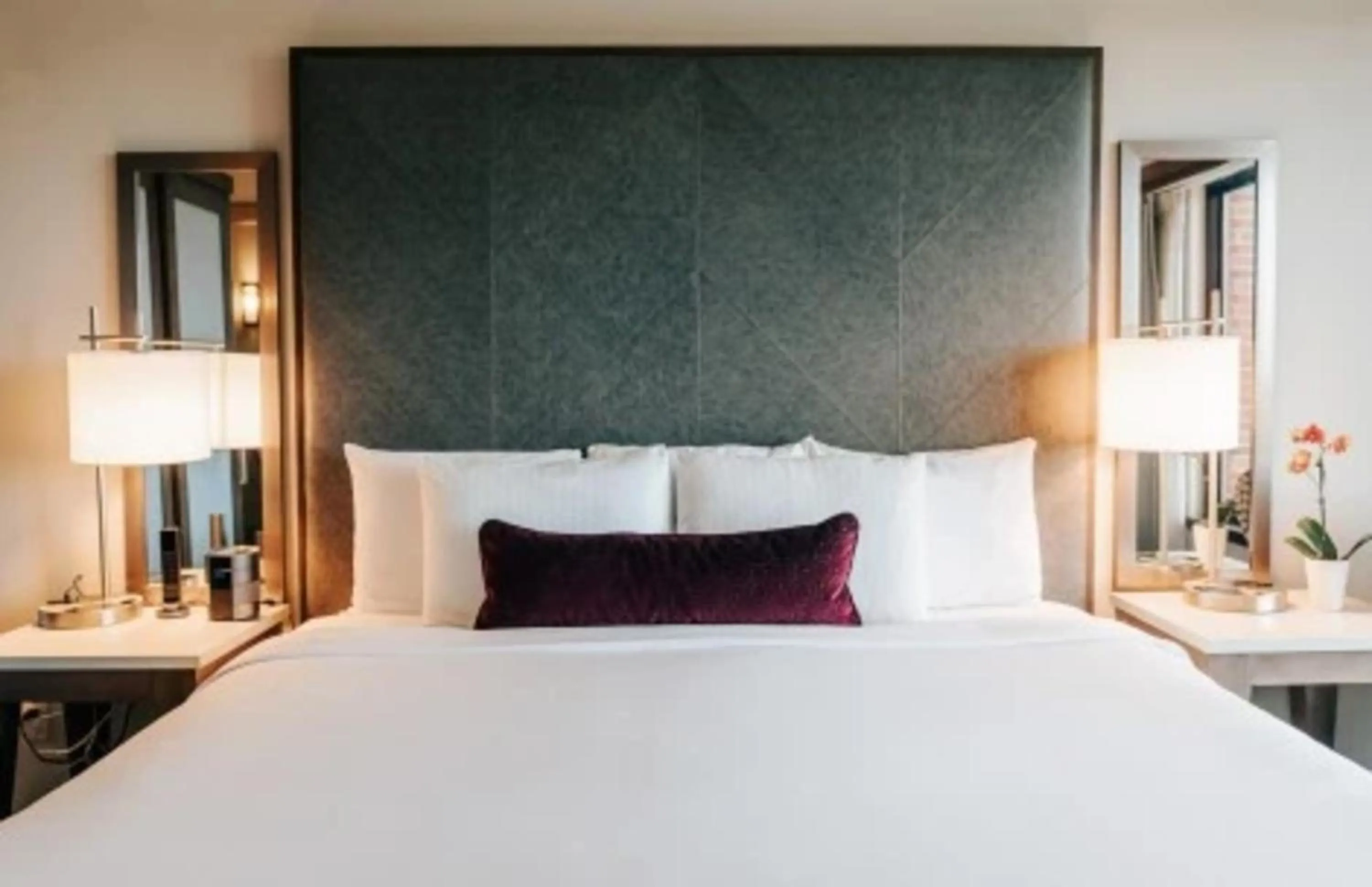 Bed in Saint John's Resort