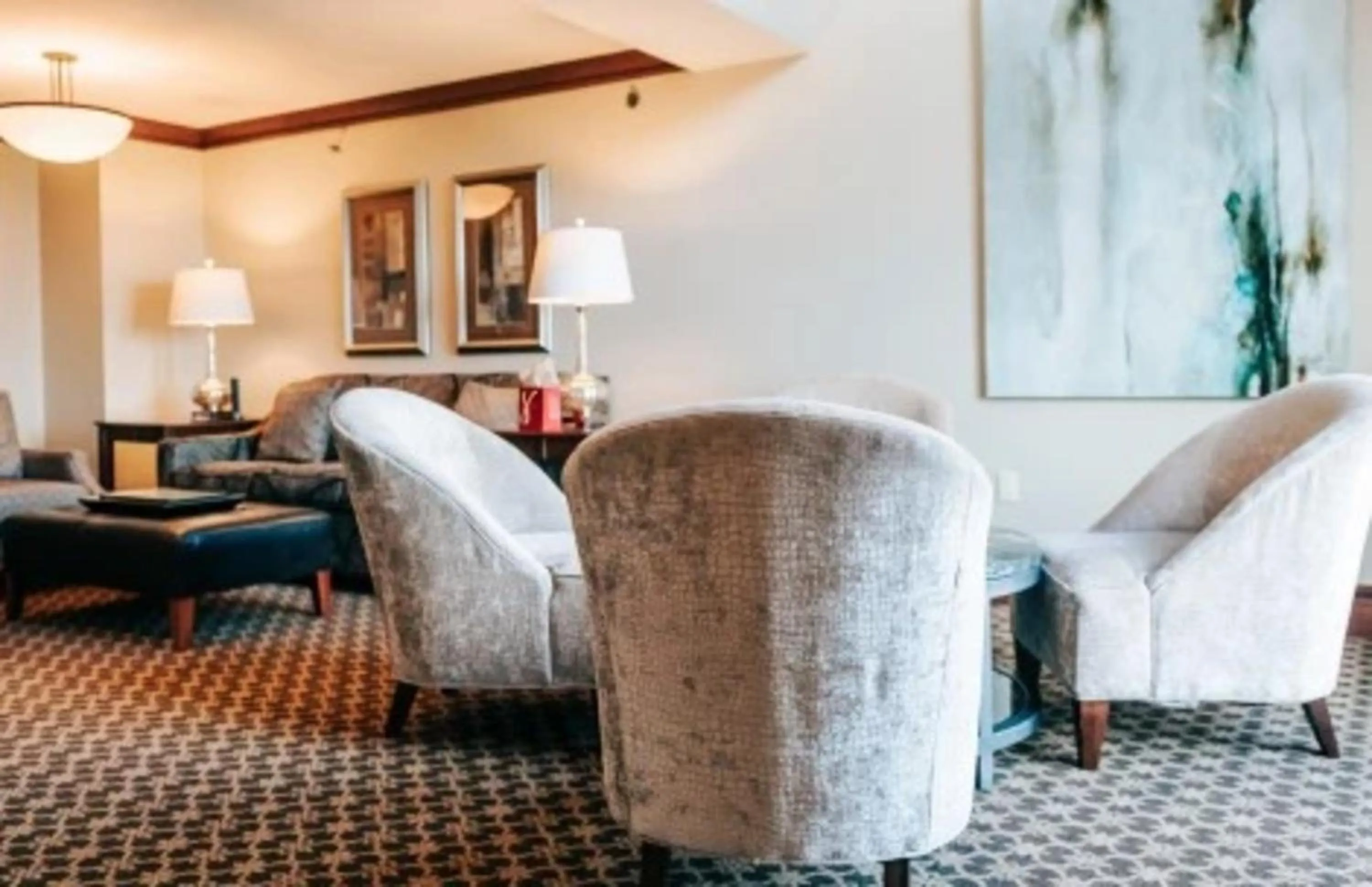 Living room in Saint John's Resort