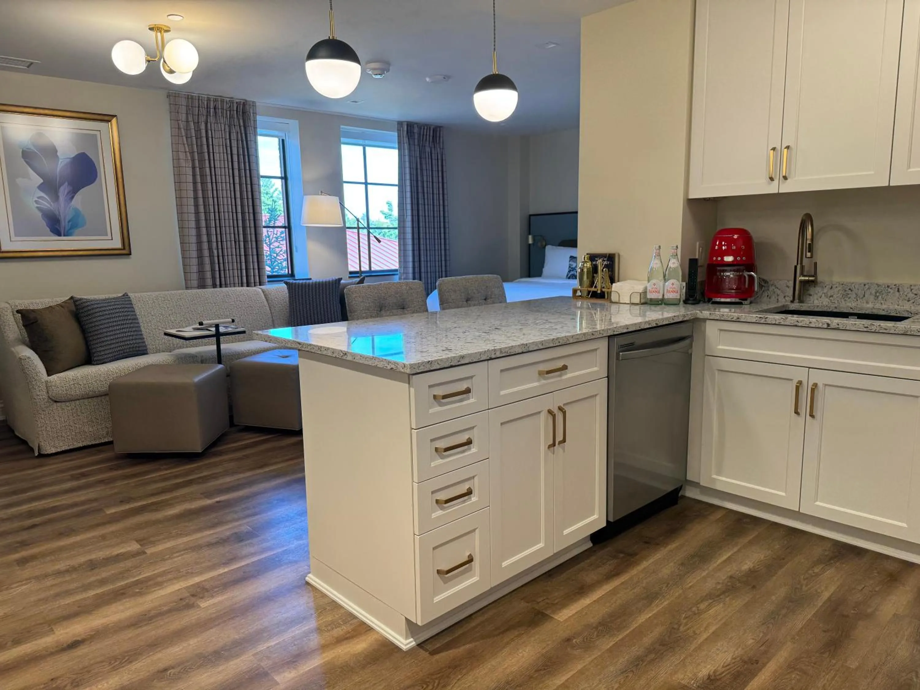 Kitchen or kitchenette in Saint John's Resort