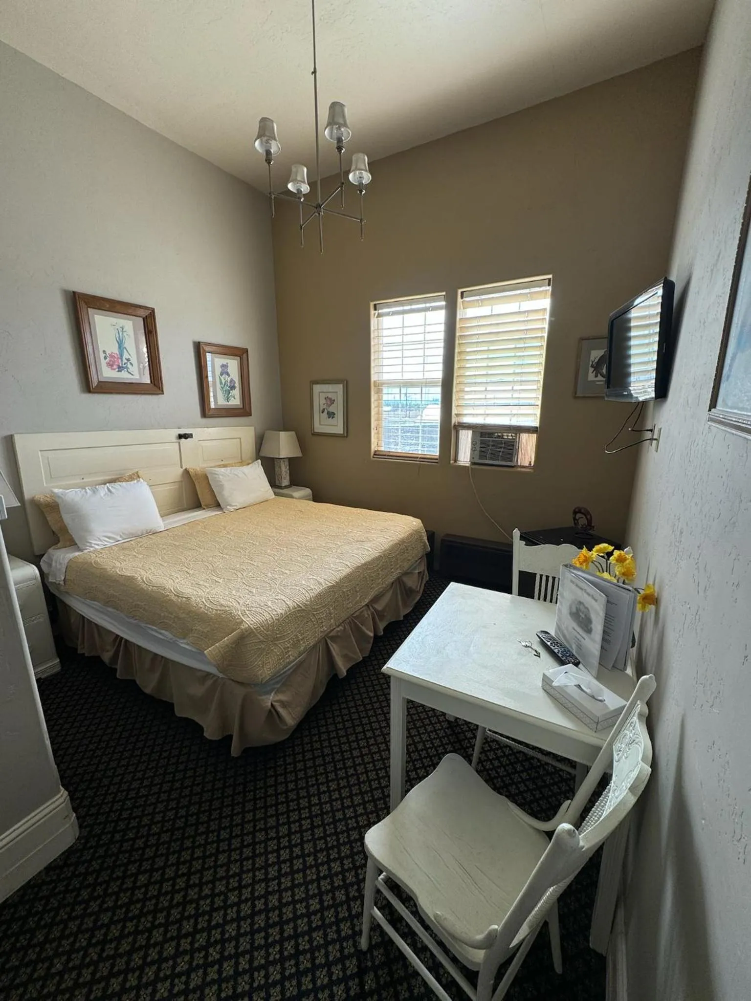 Bed in Steam Train Hotel