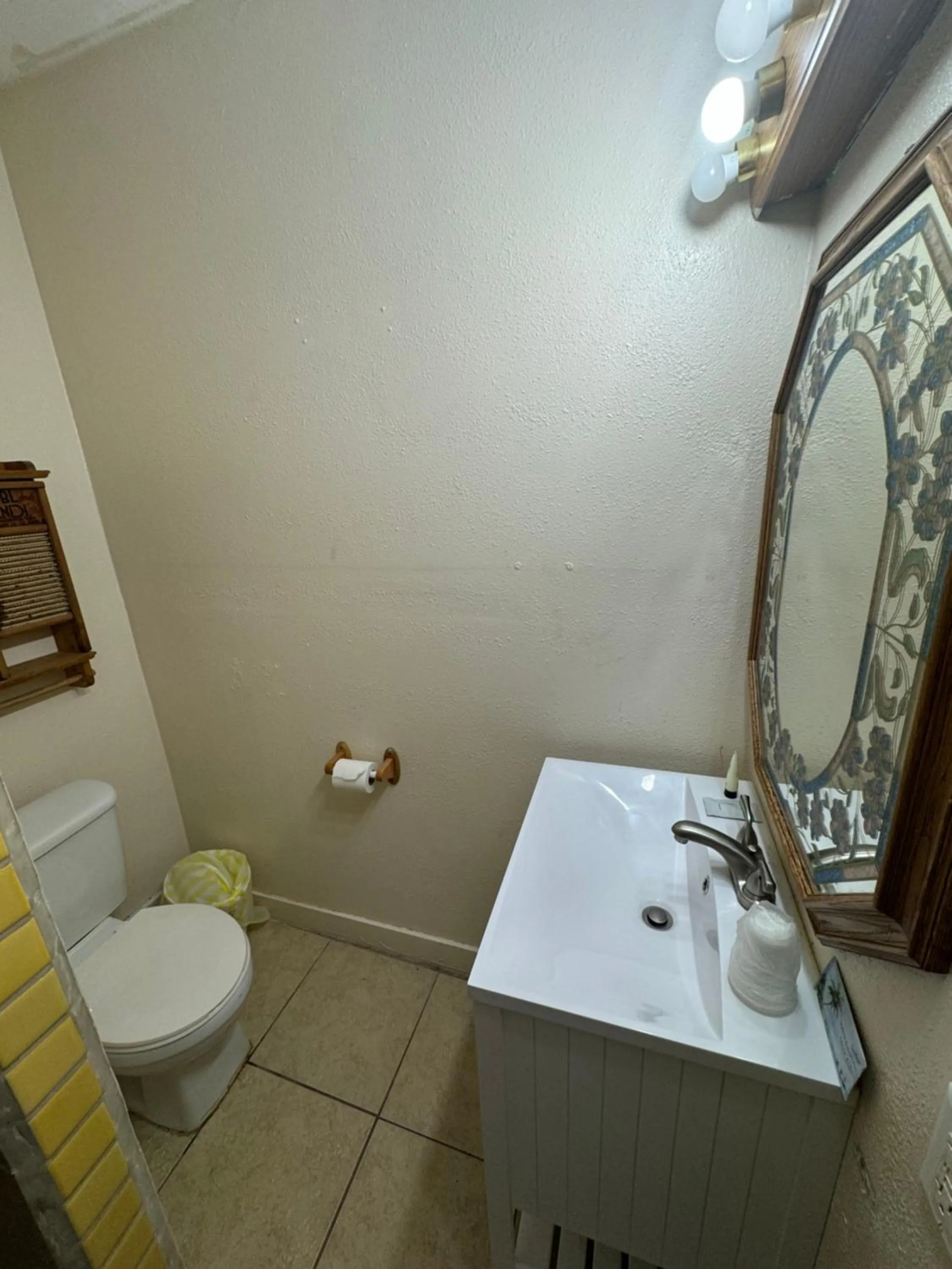 Toilet in Steam Train Hotel