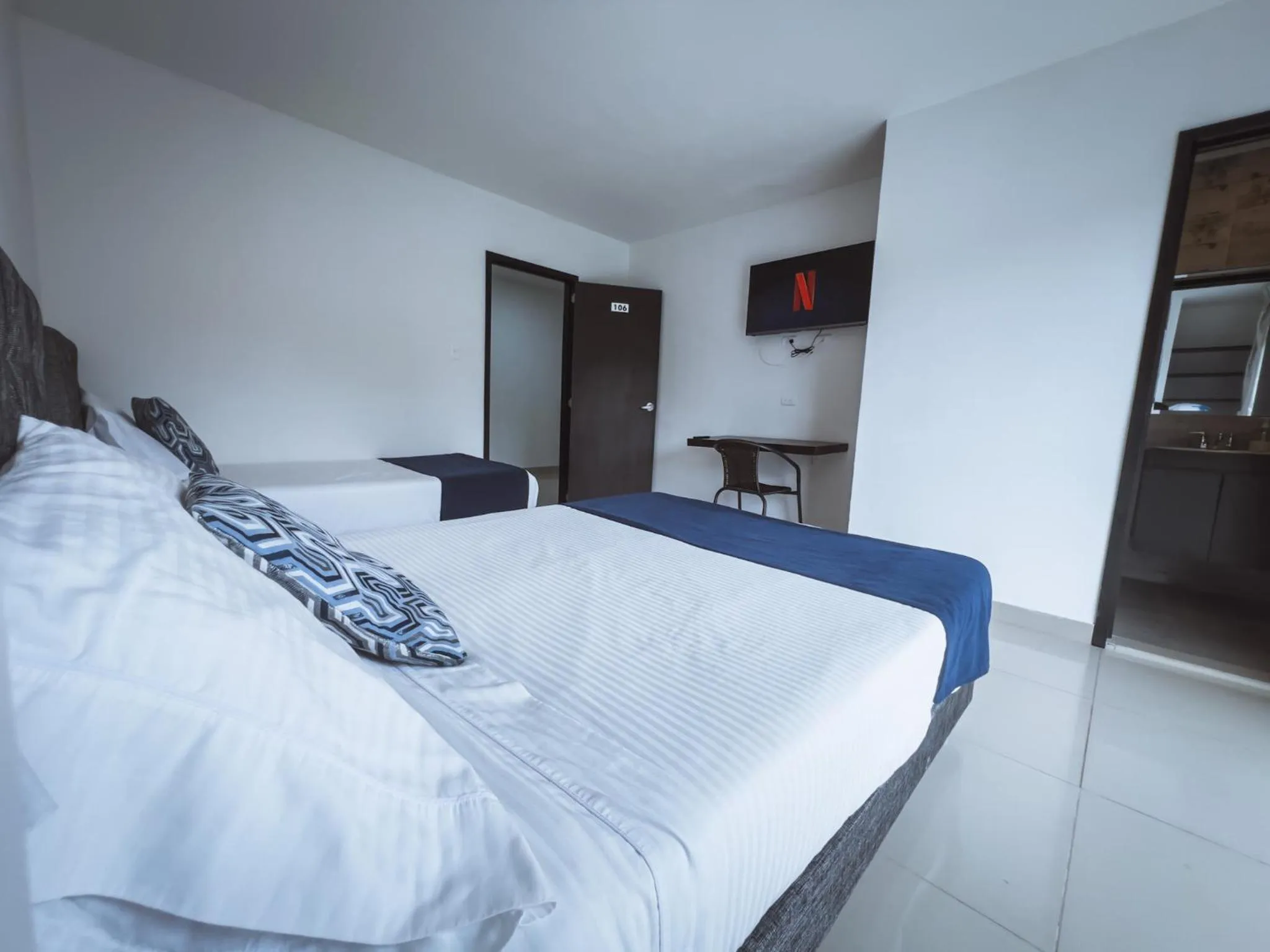 Bed in Hotel Boutique Veracruz termales