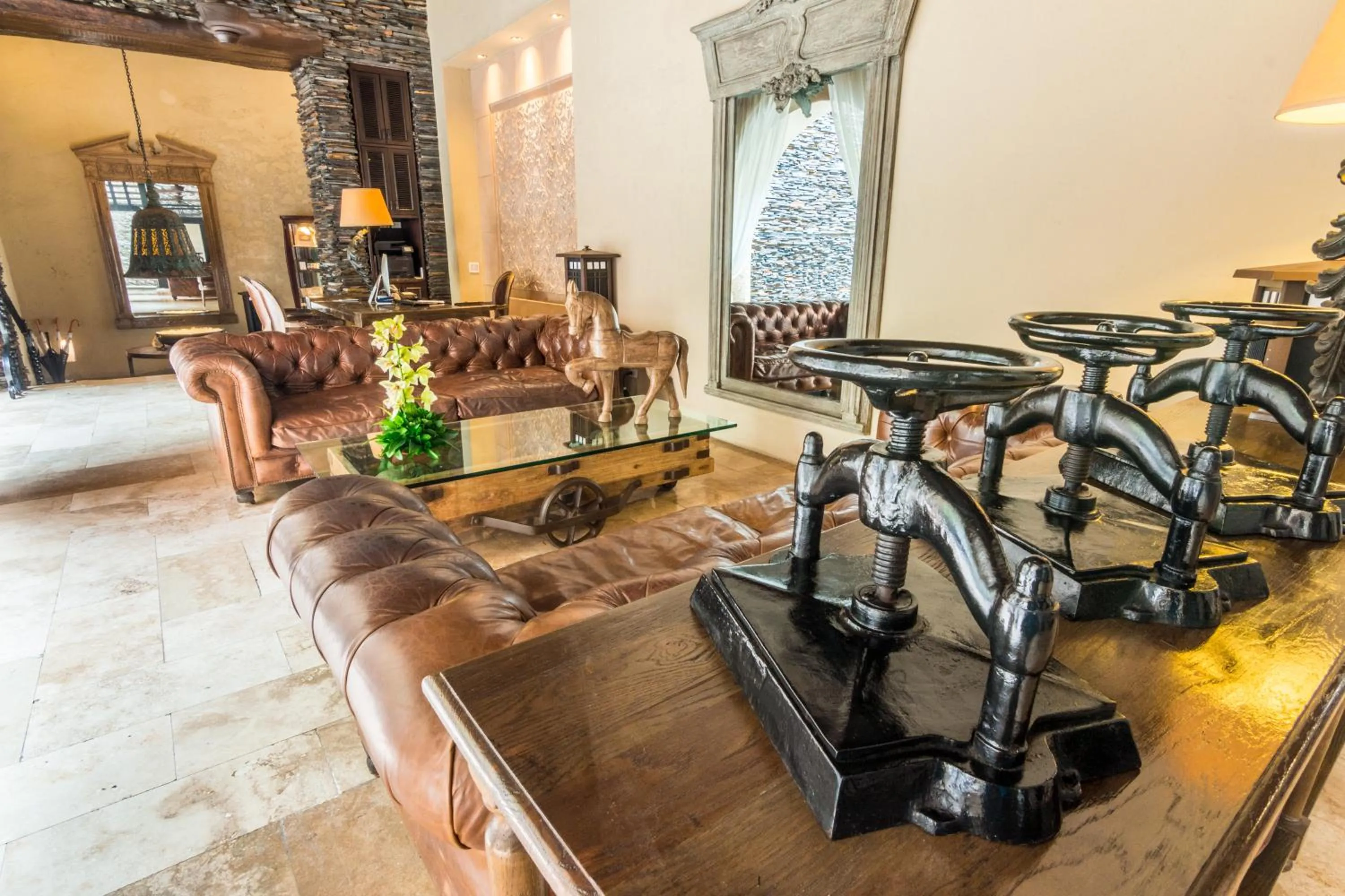 Living room in Bastión Luxury Hotel