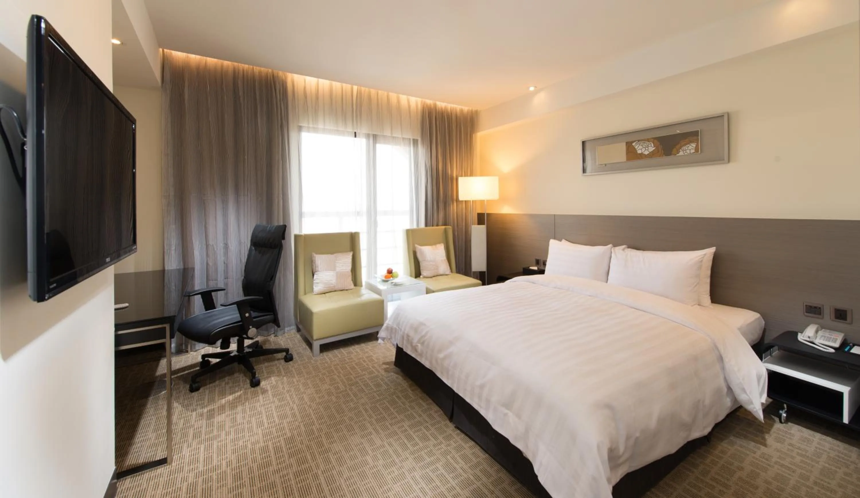 Photo of the whole room, Bed in Forte Hotel Changhua