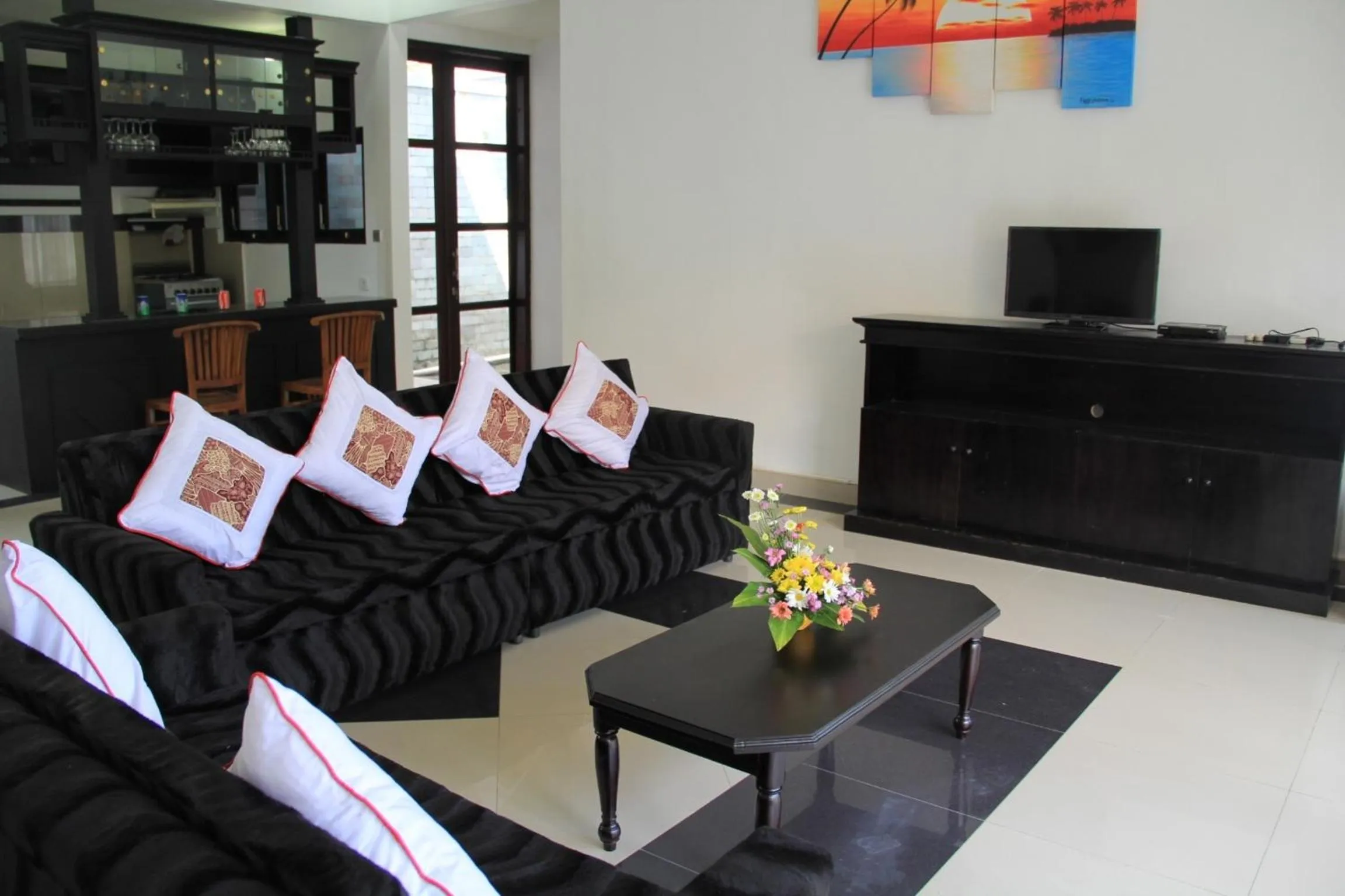 Living room in Ketut Villa Sanur