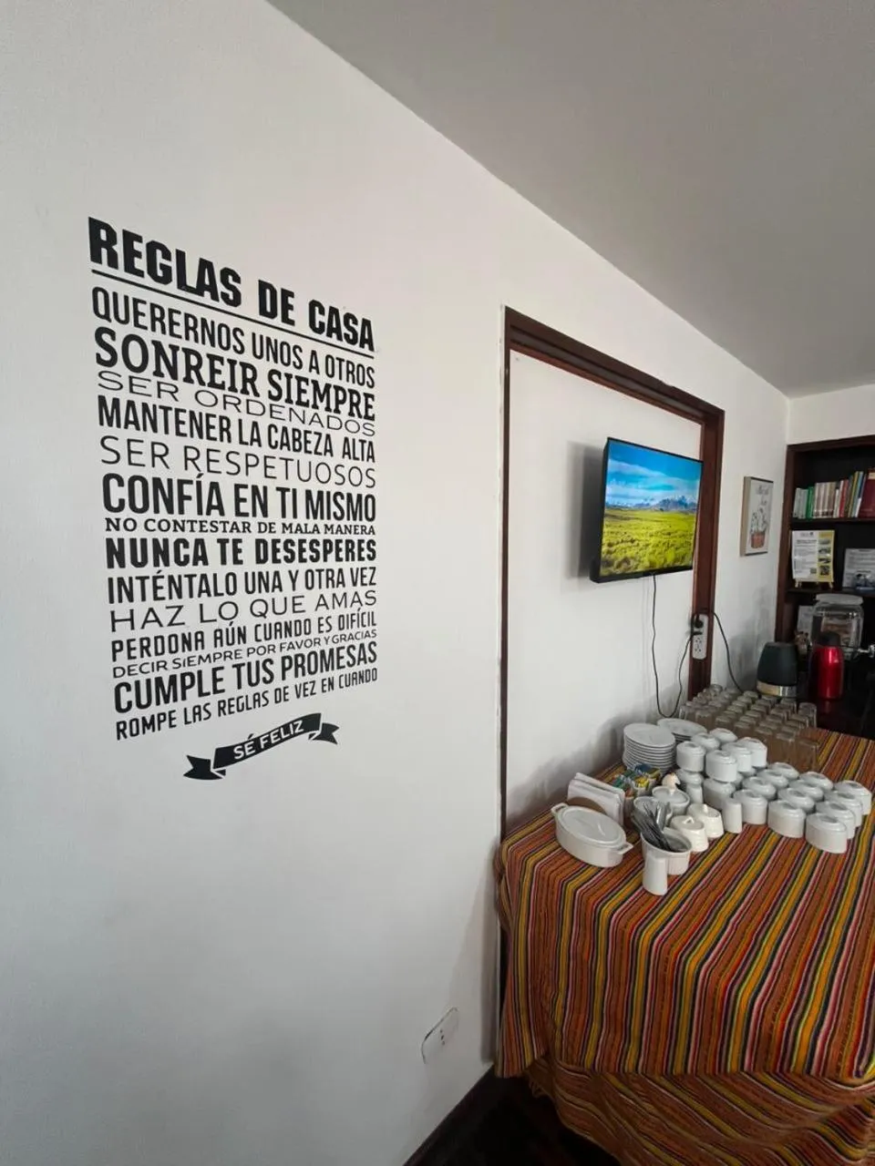 Coffee/tea facilities, Bed in Harmony Inn Miraflores