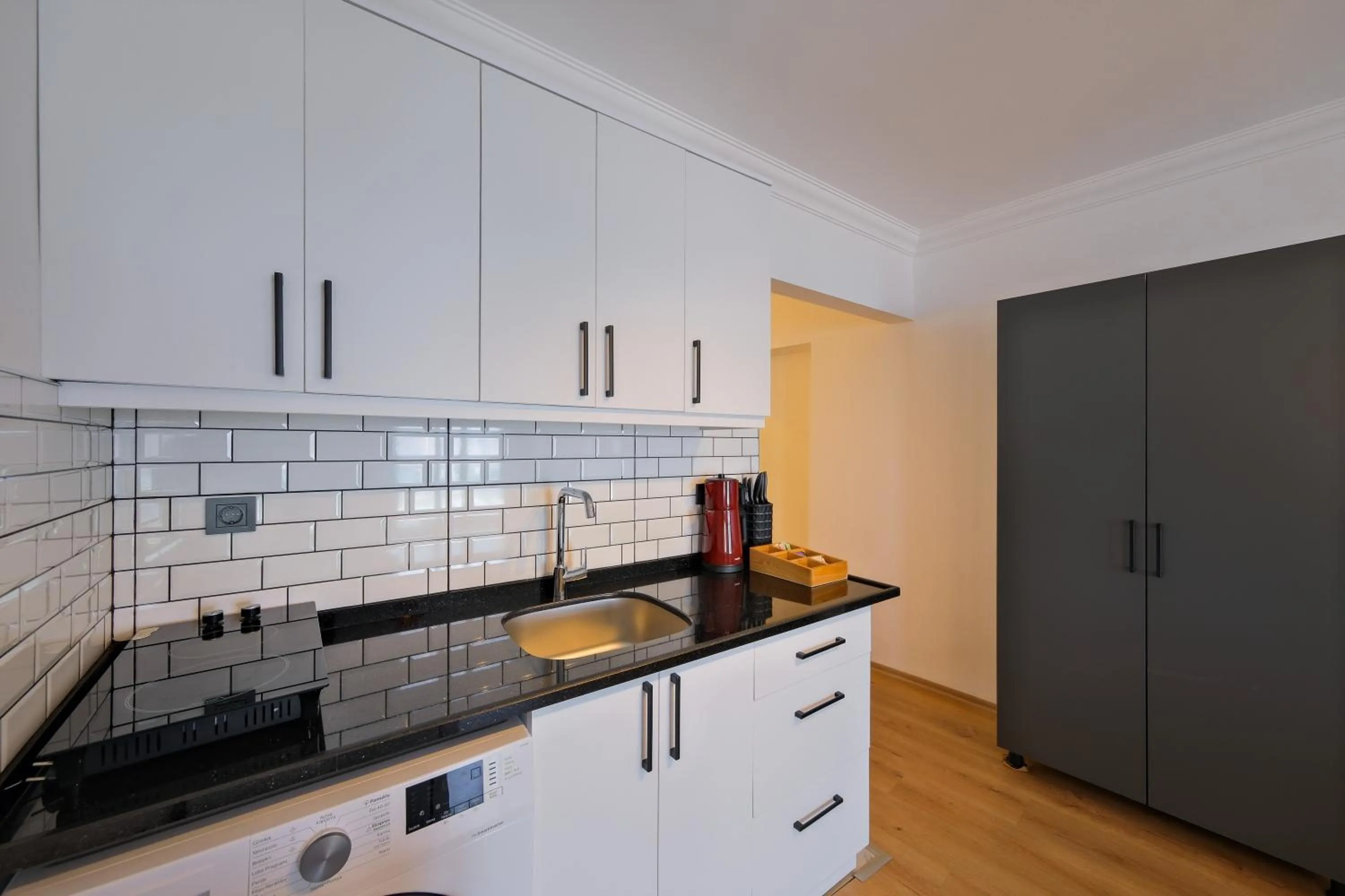 Kitchen or kitchenette in Körfez Residence