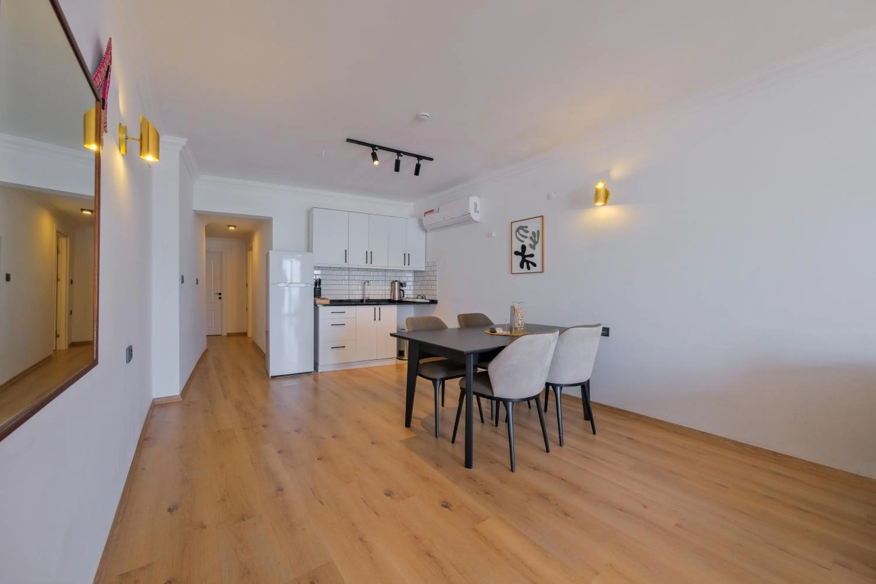 Kitchen or kitchenette in Körfez Residence