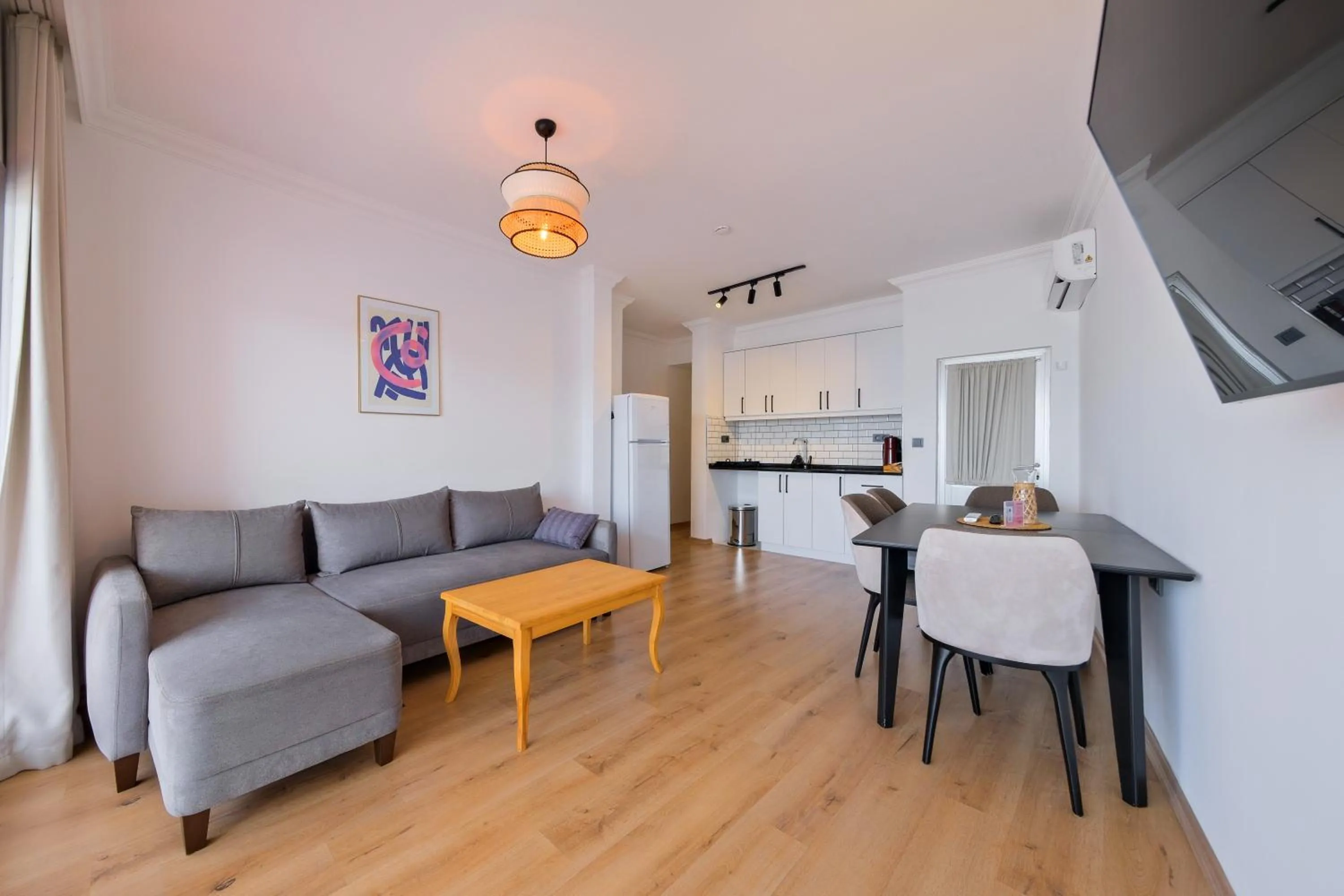 Kitchen or kitchenette in Körfez Residence