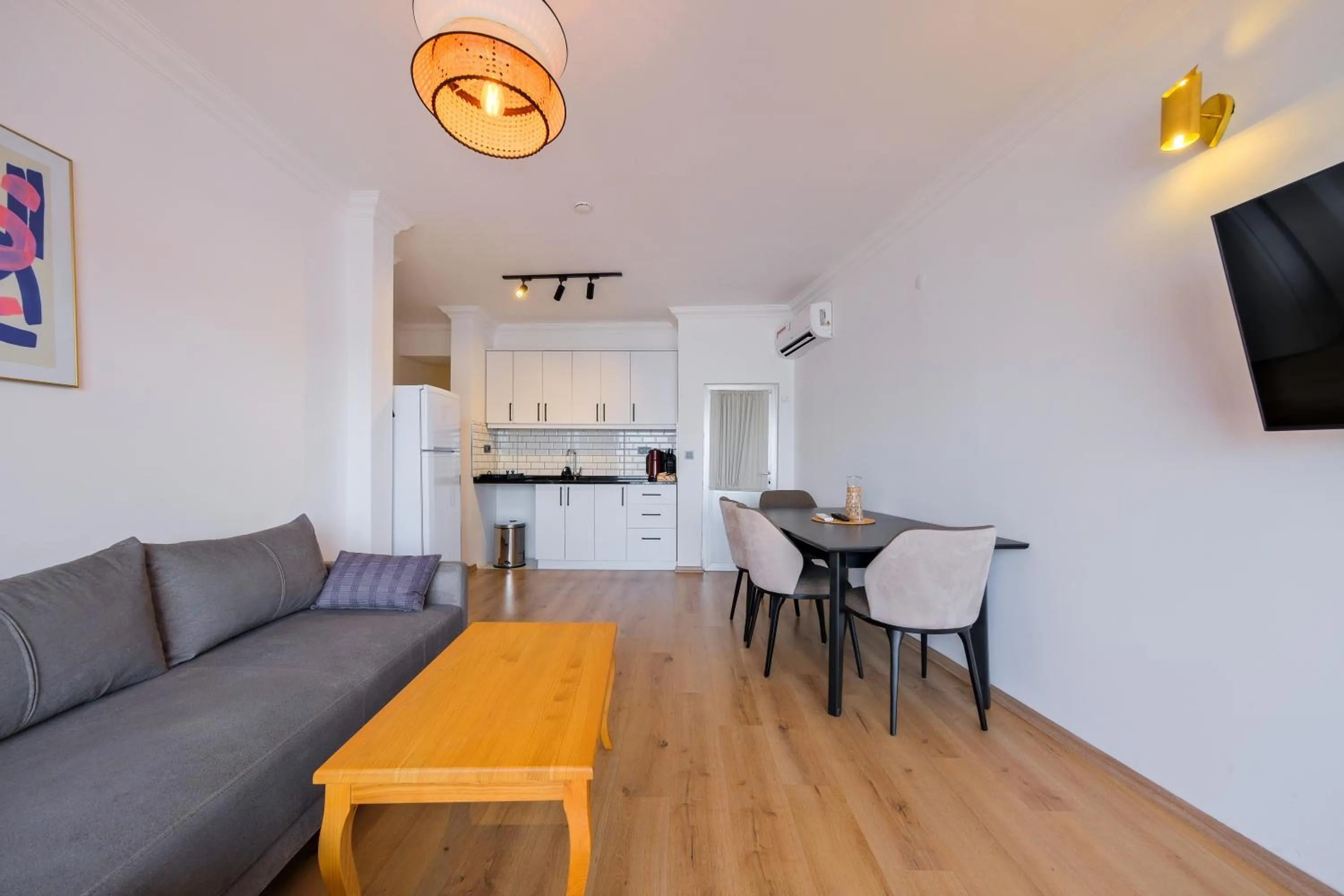 Kitchen or kitchenette in Körfez Residence