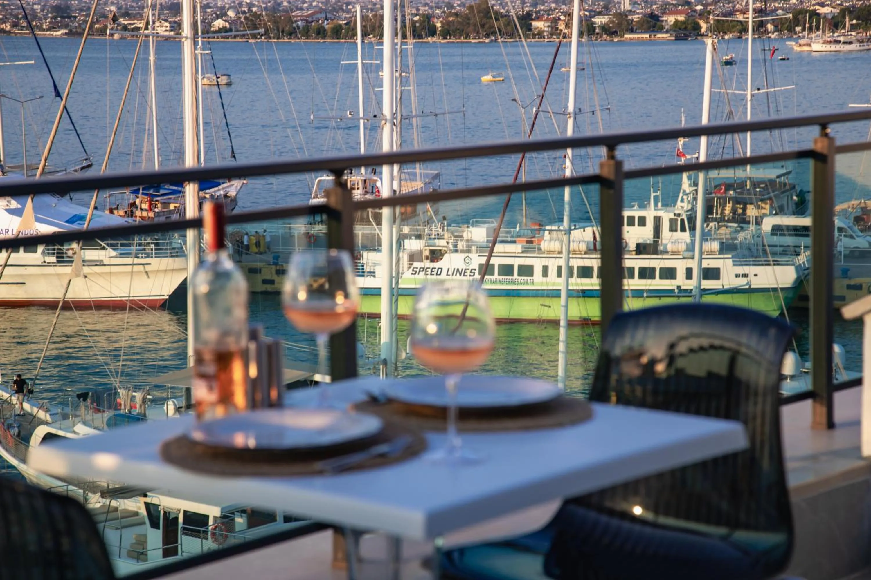 Balcony/Terrace in Körfez Residence
