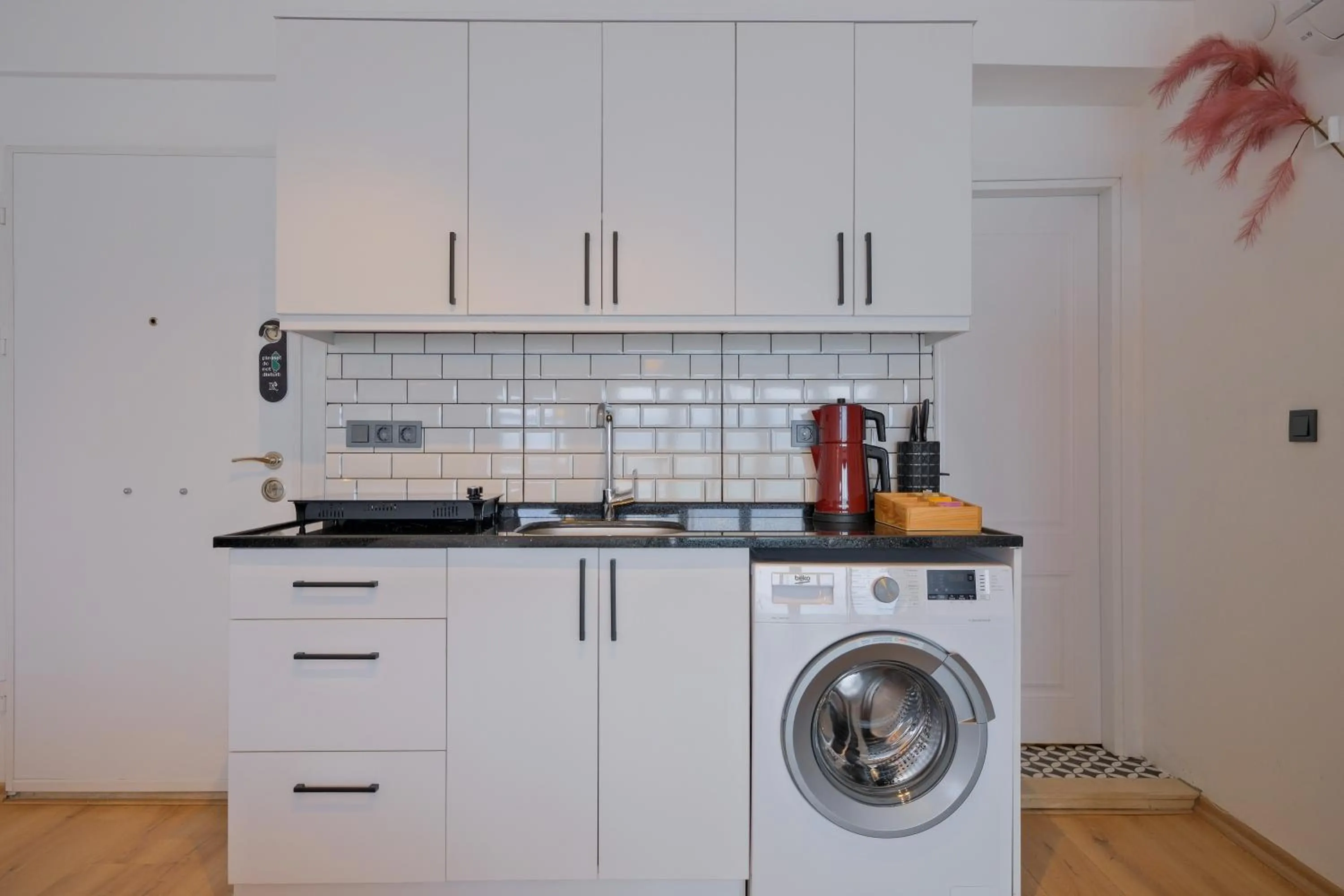 Kitchen or kitchenette in Körfez Residence