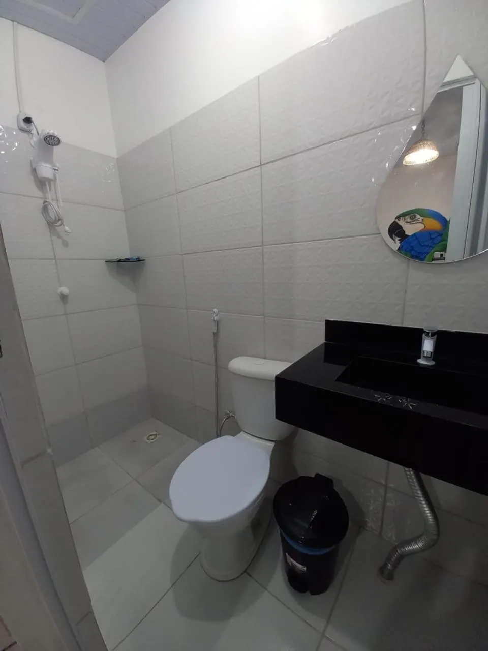 Shower in Pousada Angatu alter