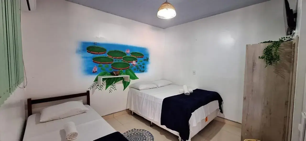 Triple Room in Pousada Angatu alter Triple Room in Pousada Angatu alter