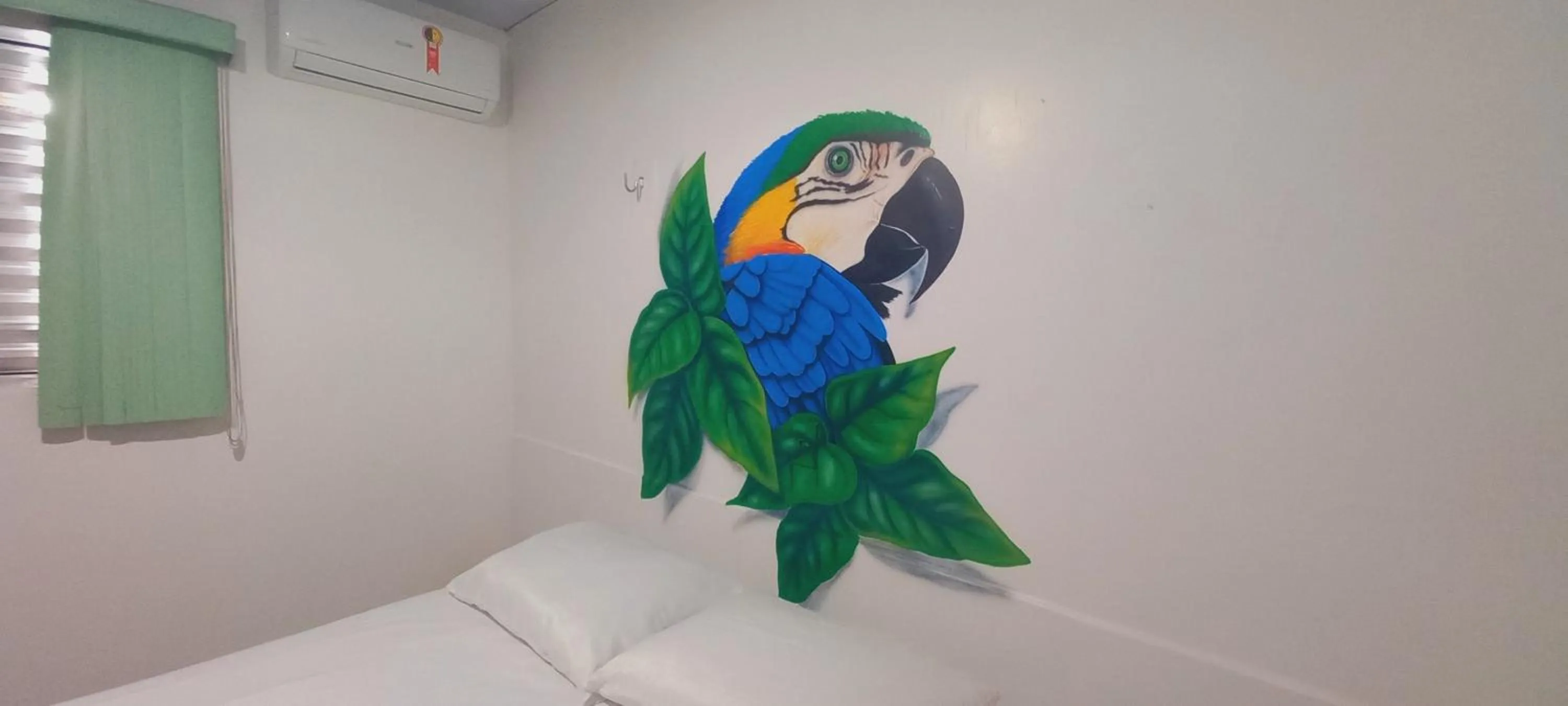 Bed in Pousada Angatu alter