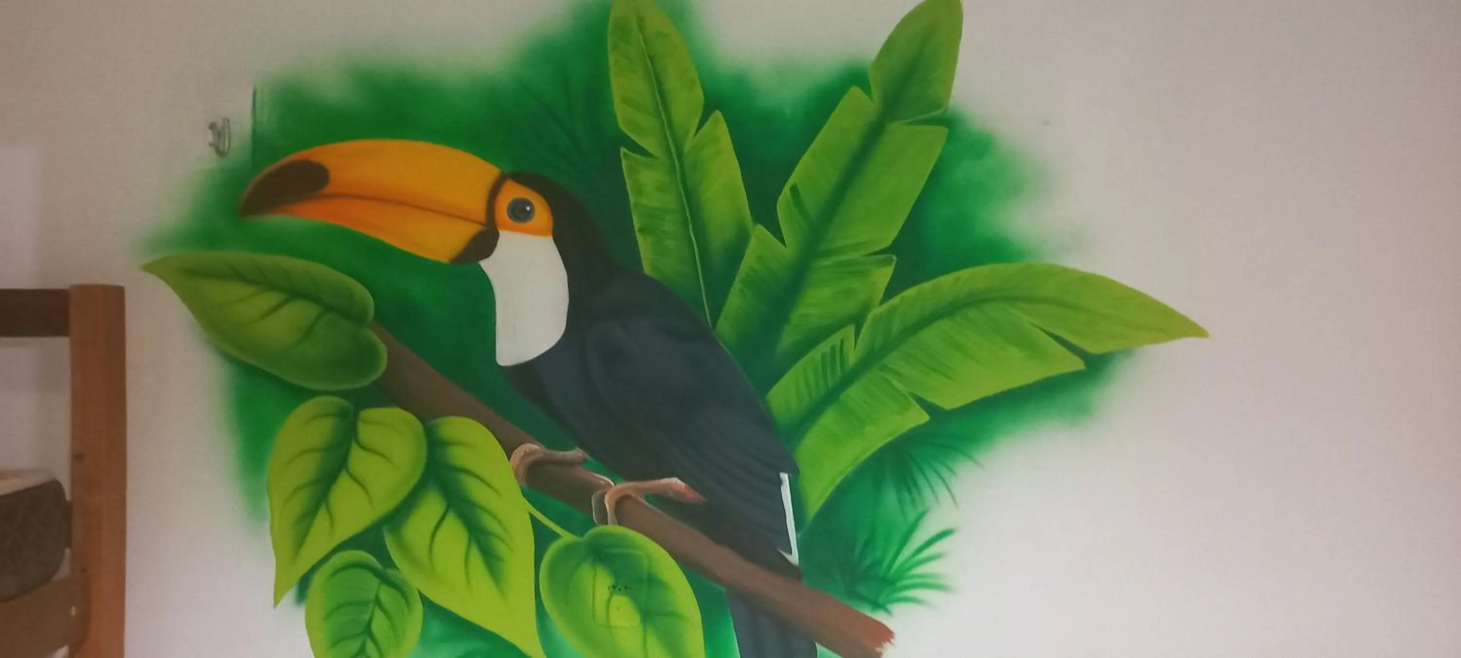 Decorative detail in Pousada Angatu alter