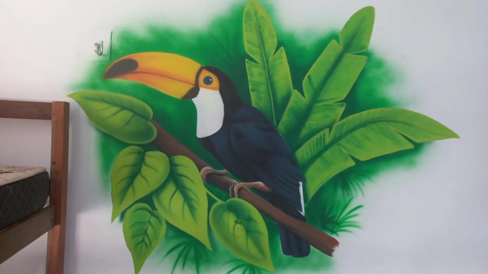 Decorative detail in Pousada Angatu alter