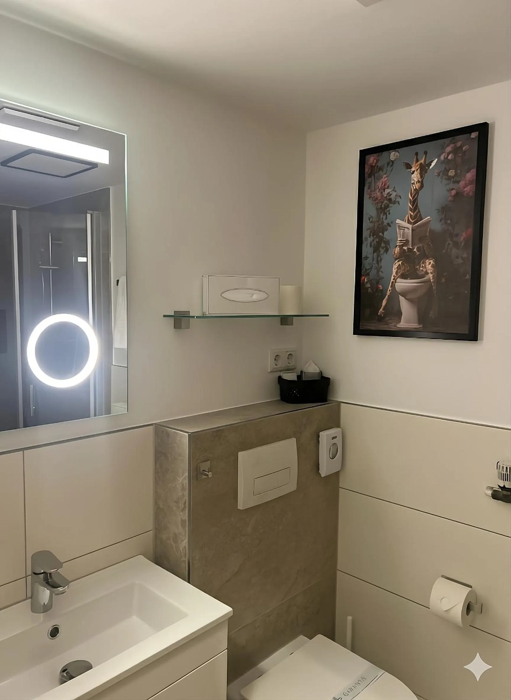 Bathroom in Flair Hotel zur Therme