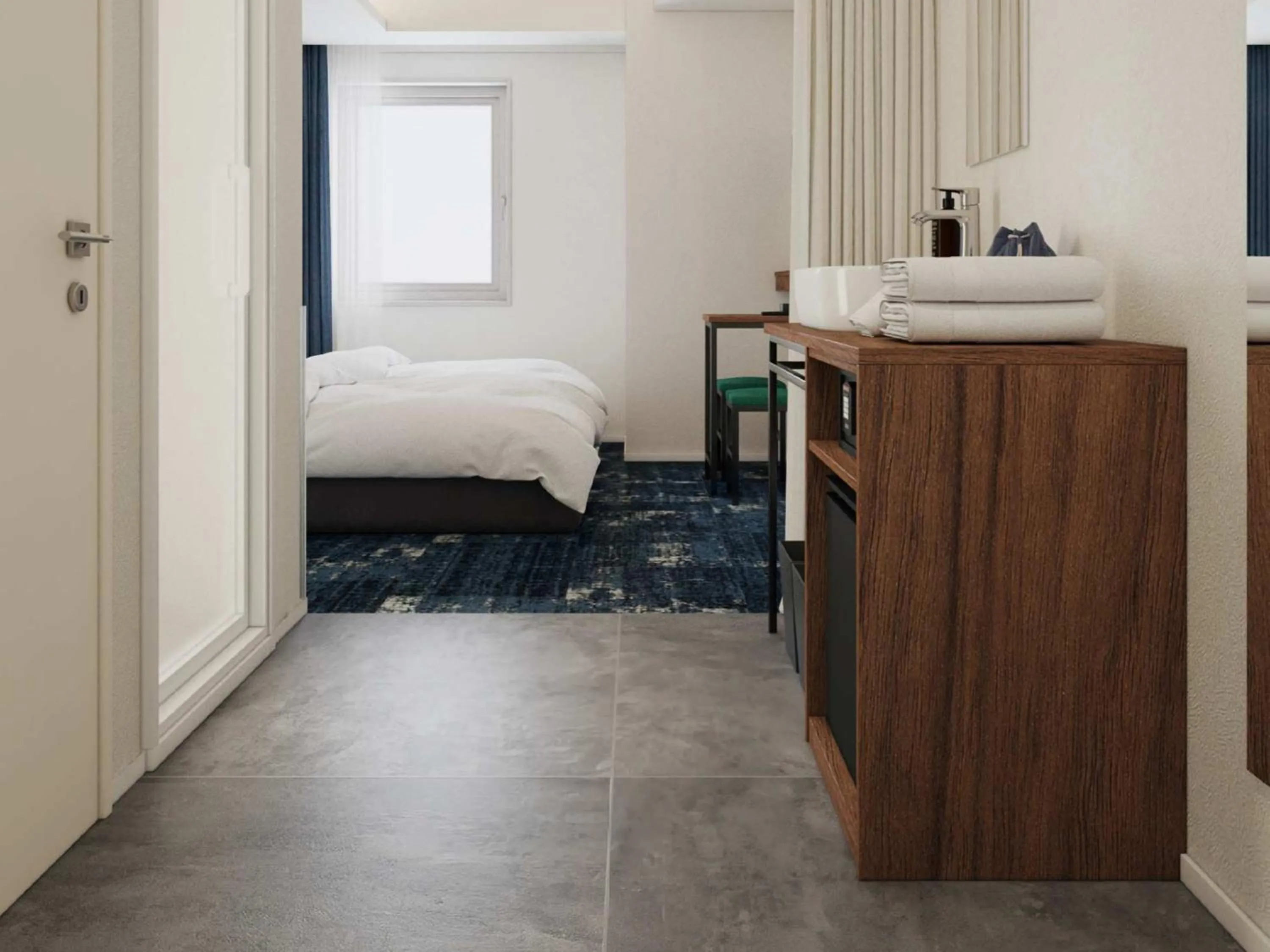 Bedroom, Bed in Prince Smart Inn Miyazaki