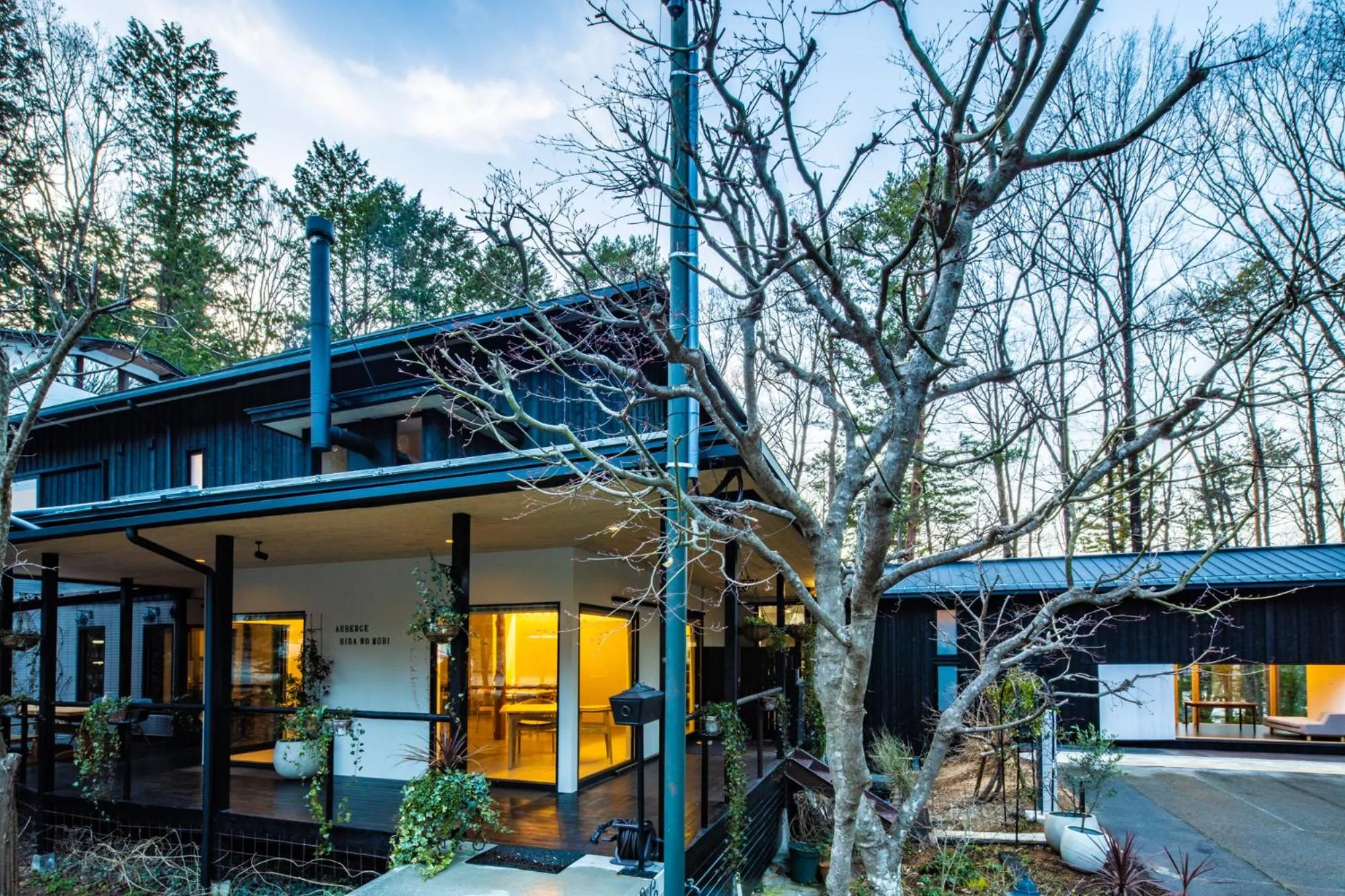 Facade/entrance in Auberge Hidanomori