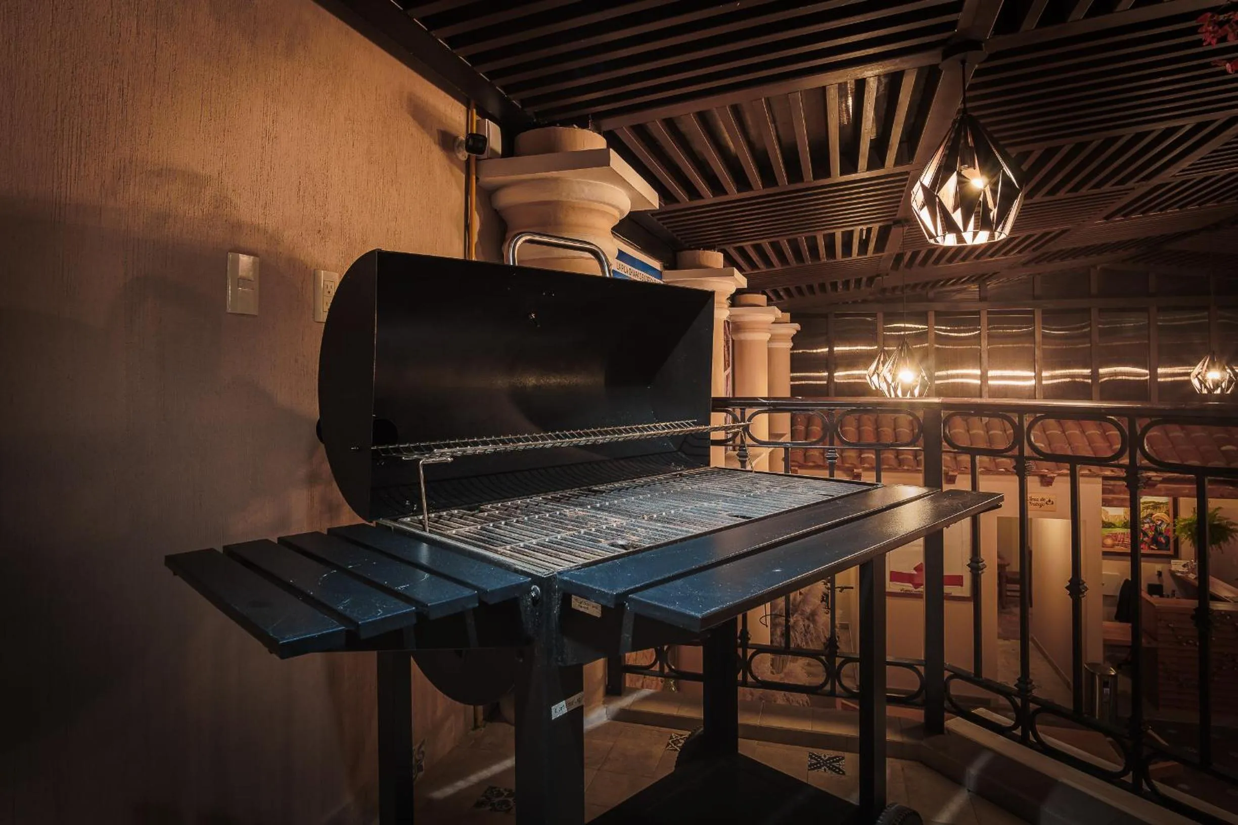 BBQ facilities in Tierra Alta Hostal