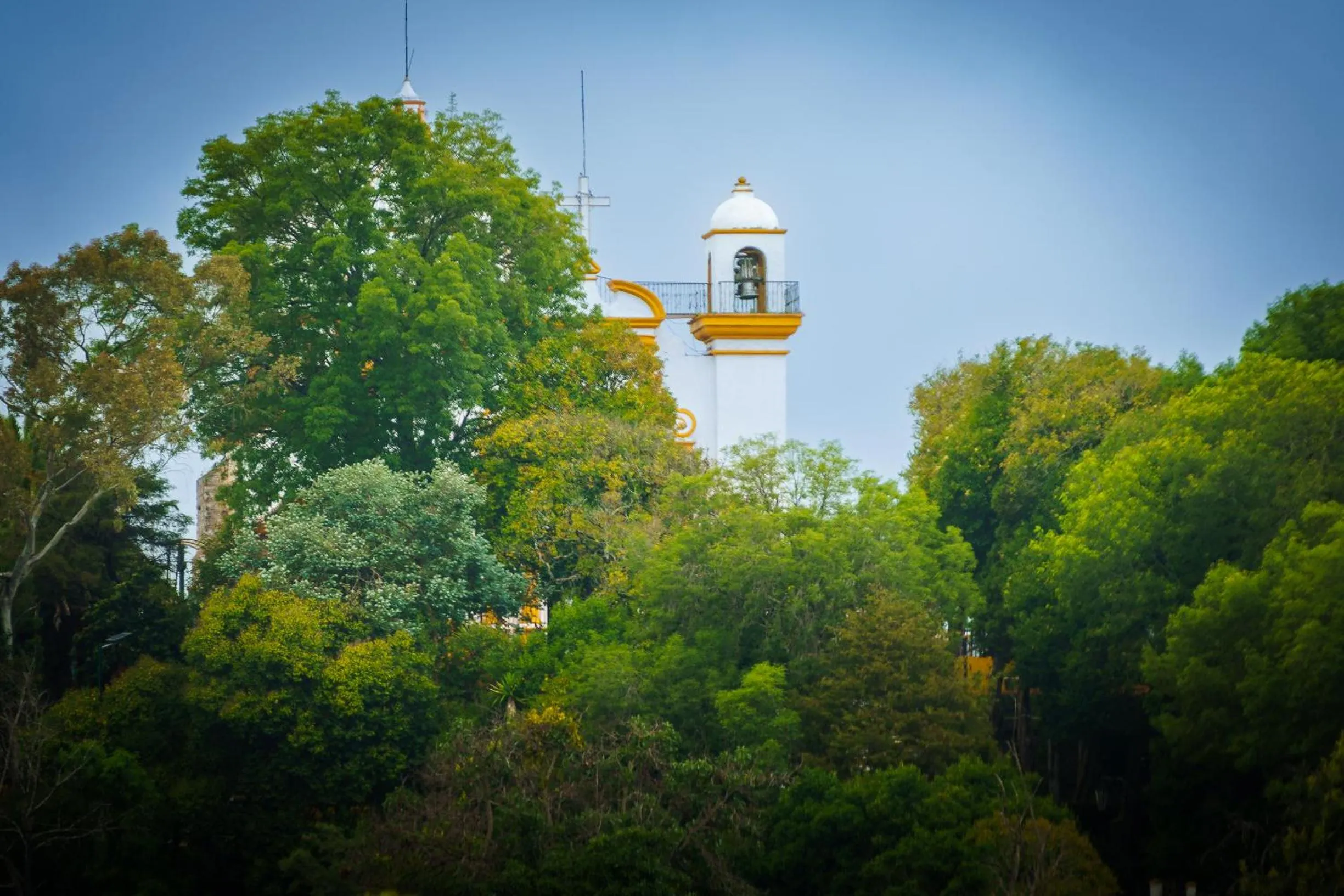 Landmark view in Tierra Alta Hostal