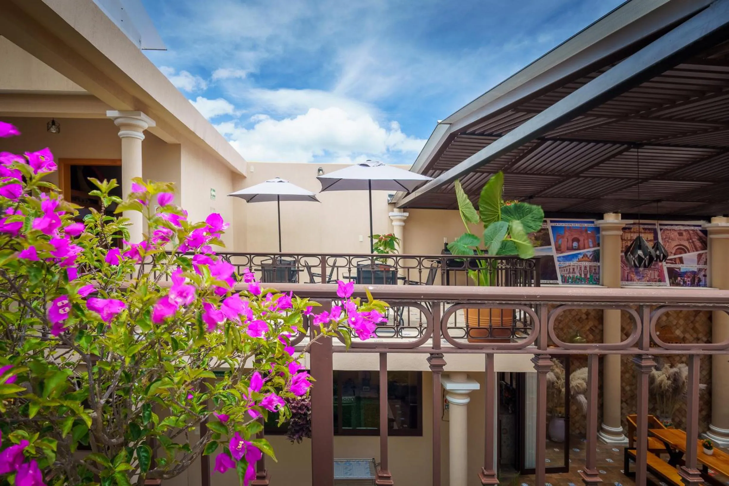 Balcony/Terrace in Tierra Alta Hostal